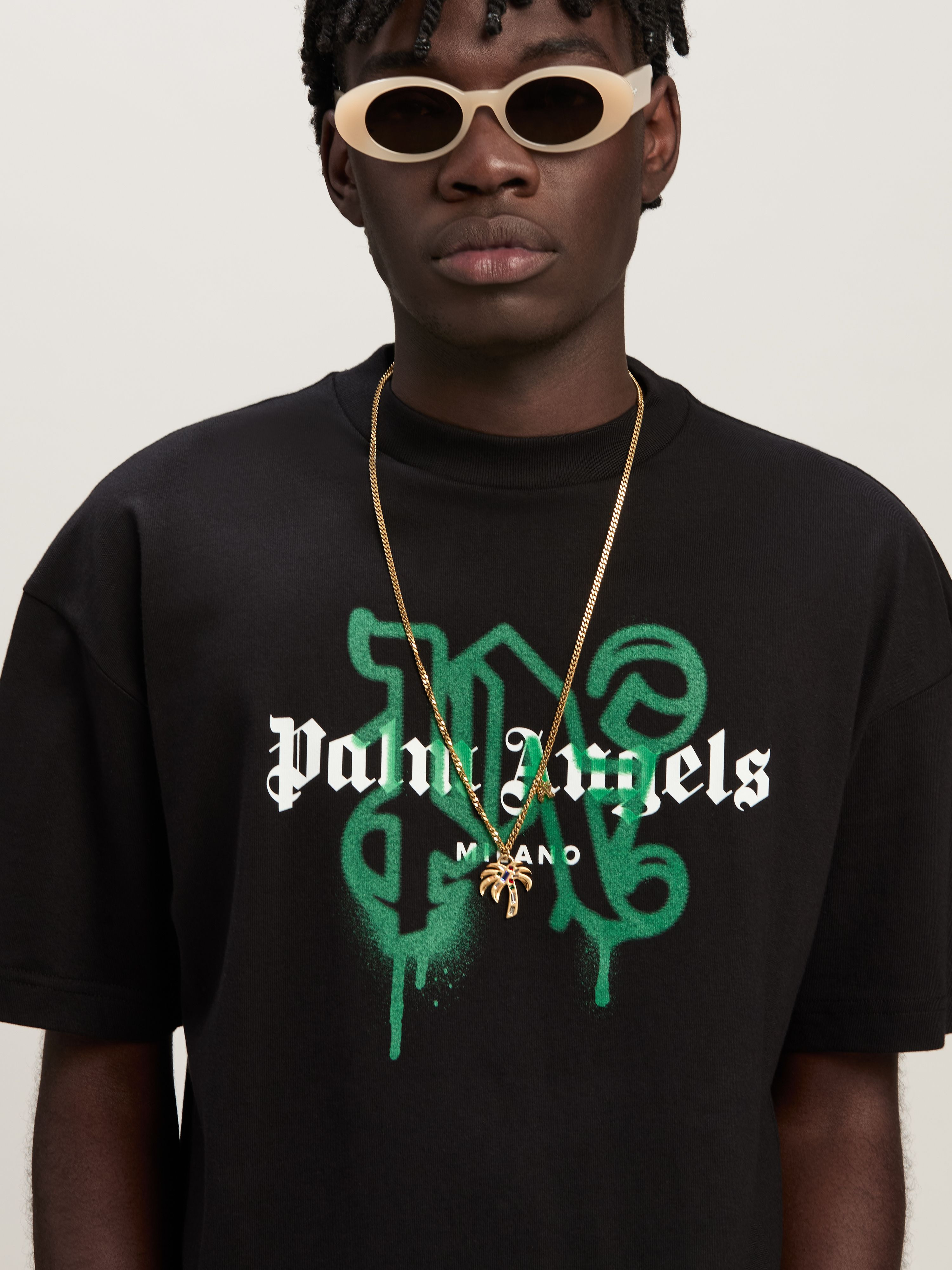 Monogram Spray City T-Shirt Milano - 6