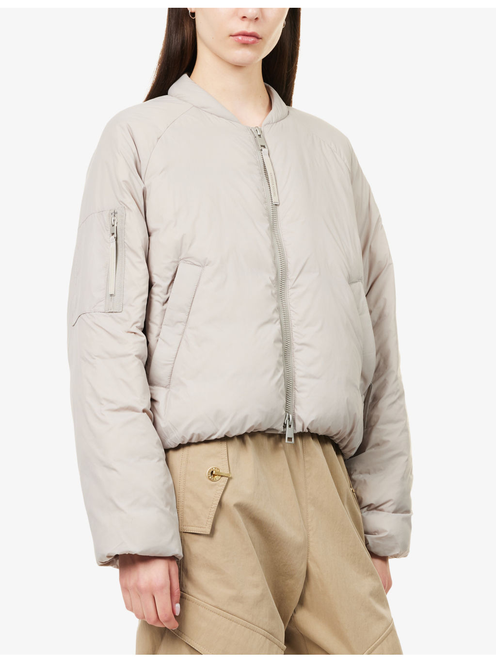 Elba Cropped Shell-Down Jacket - 3