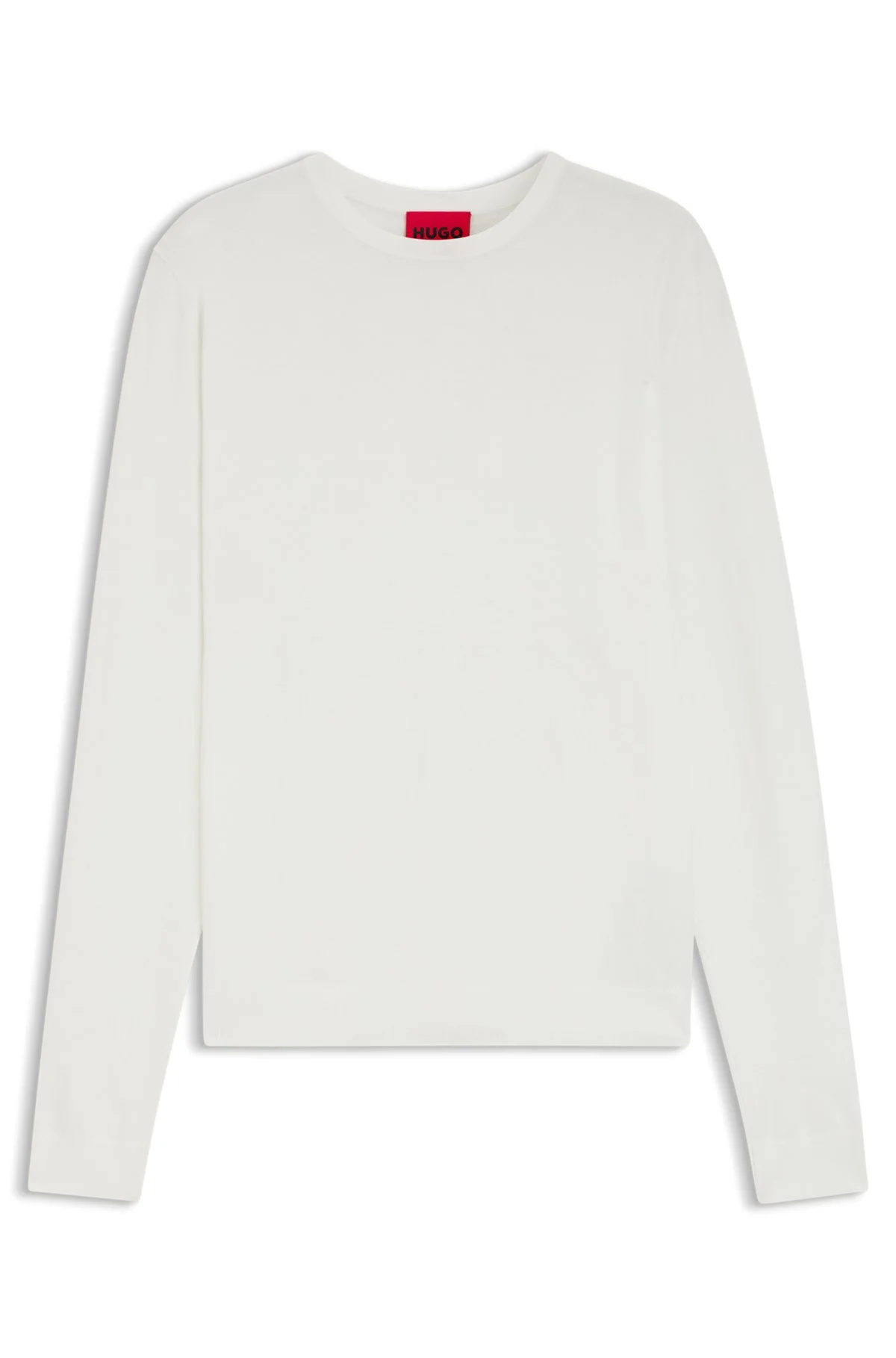 RELAXED-FIT KNITTED SWEATER WITH V NECKLINE - 1