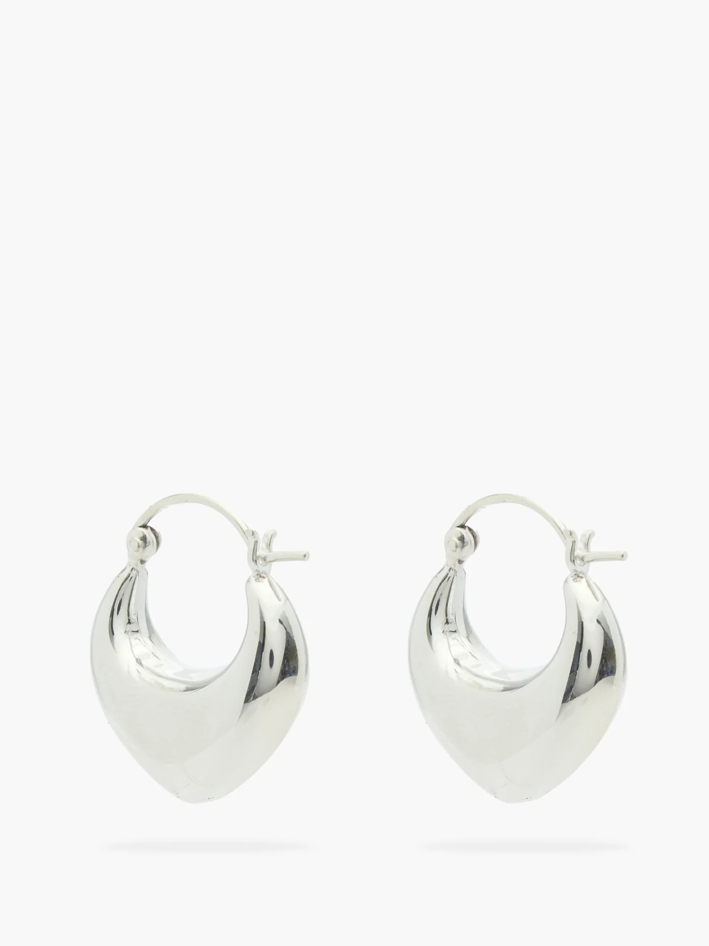 Venetia sterling-silver hoop earrings - 5