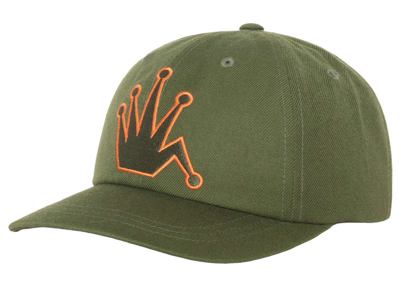 Stussy Low Profile Bent Crown Snapback Moss - 2