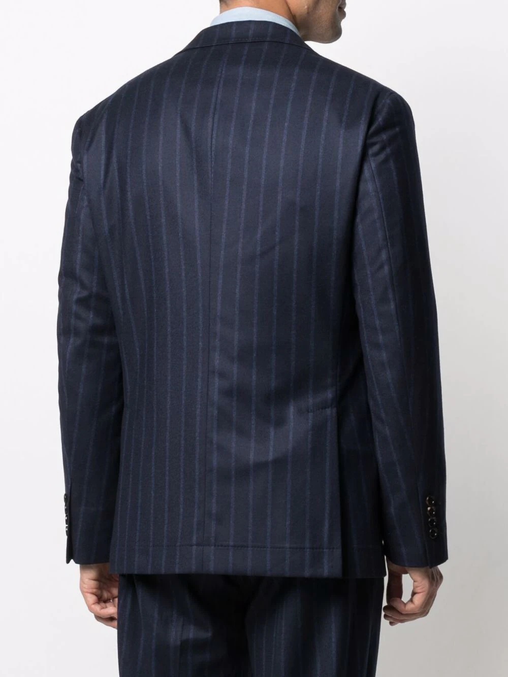 pinstripe tailored blazer - 4