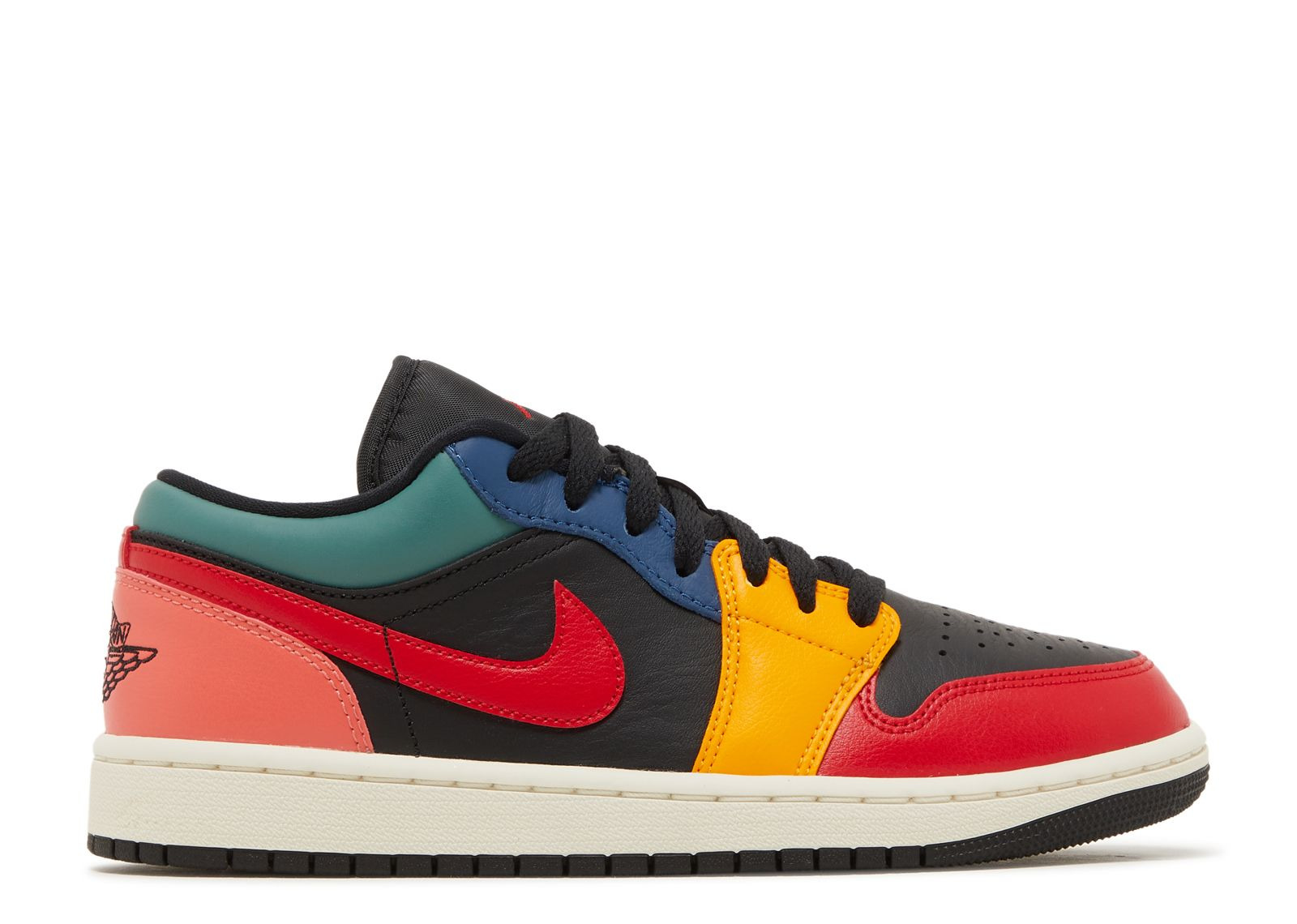 WMNS JORDAN 1 LOW SE 'BLACK MULTI-COLOR' - 1