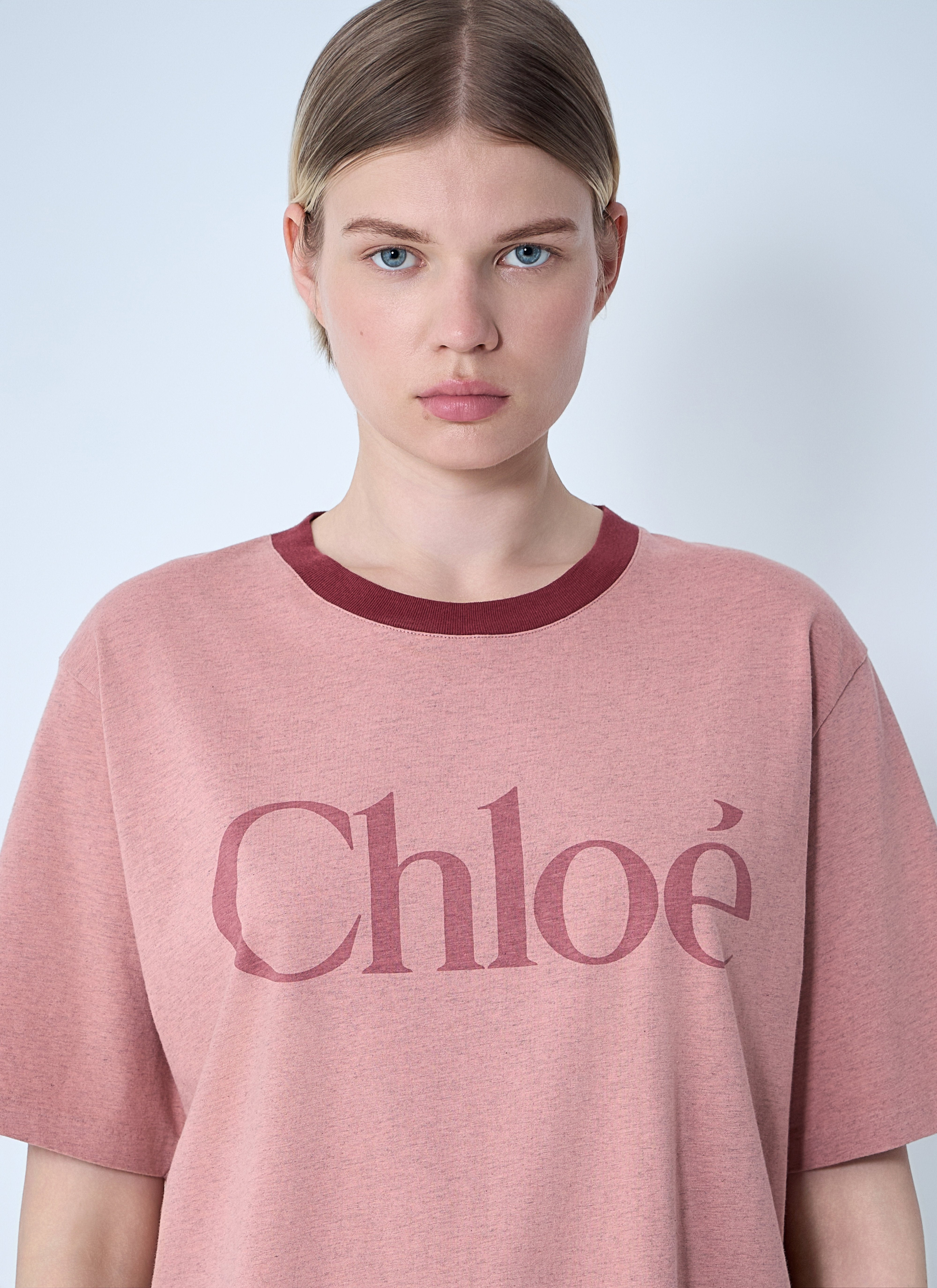 Chloé Women Logo Motif T-Shirt - 5