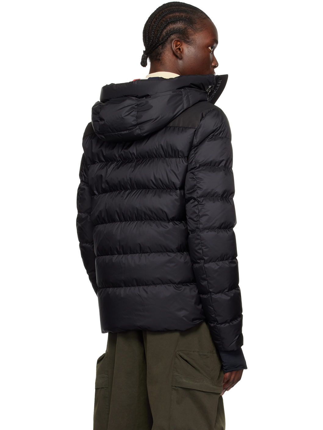 Black Camurac Short Down jacket - 3
