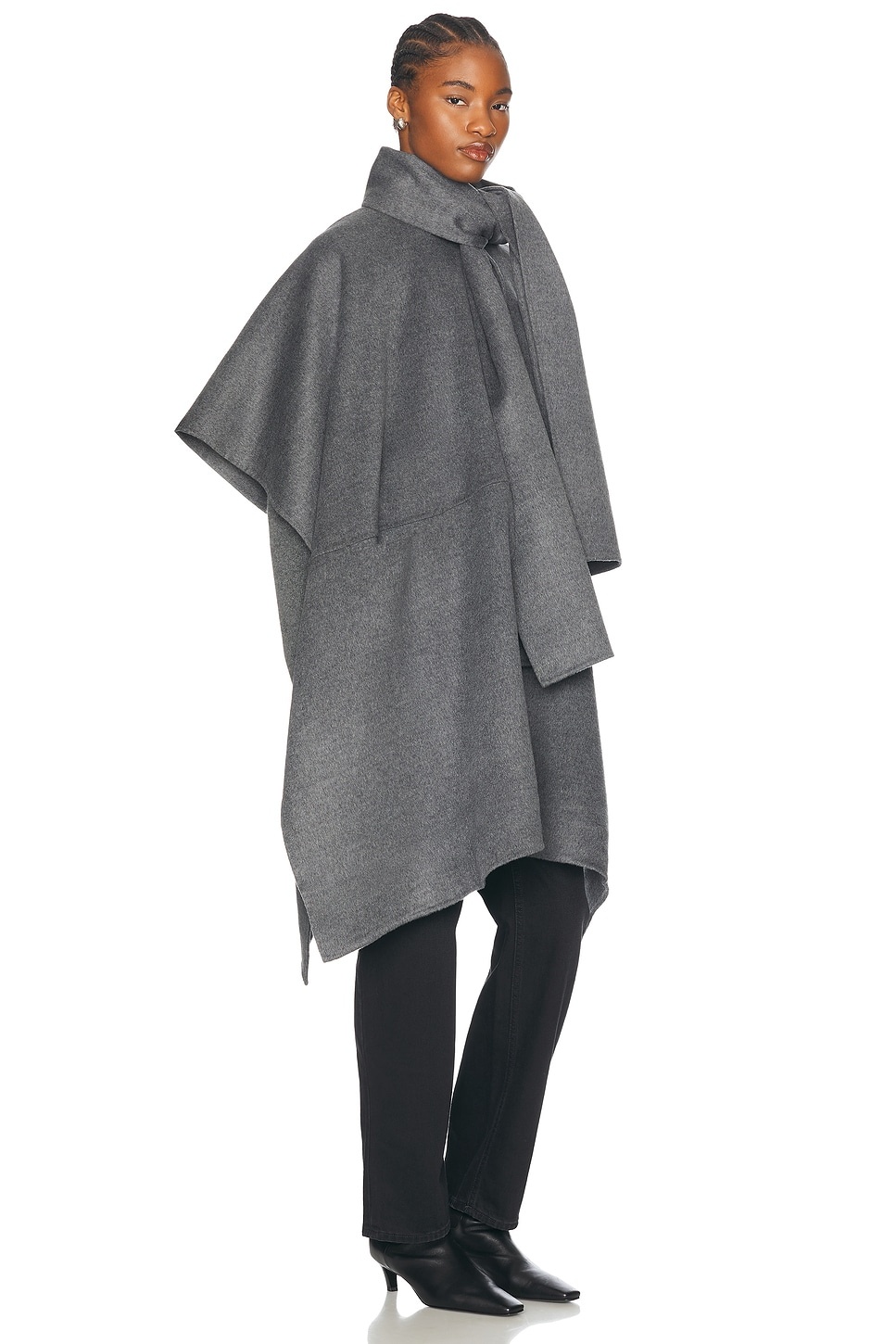 Double Scarf Coat - 3