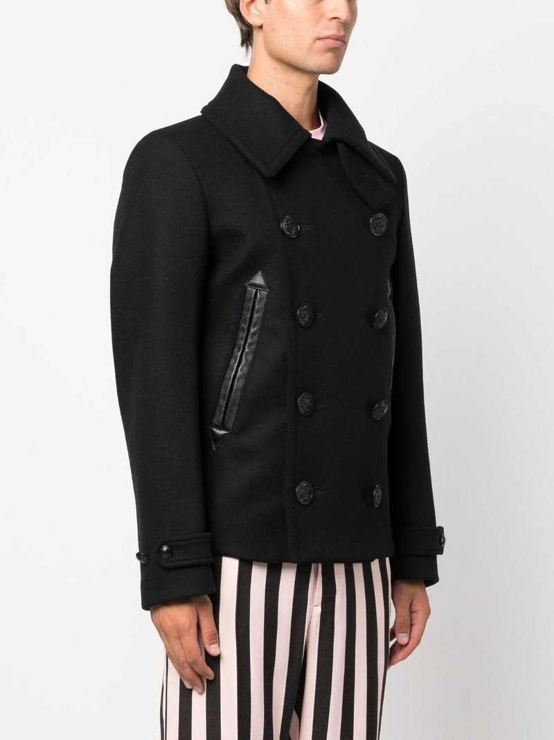 double-breasted buttoned coat 3
