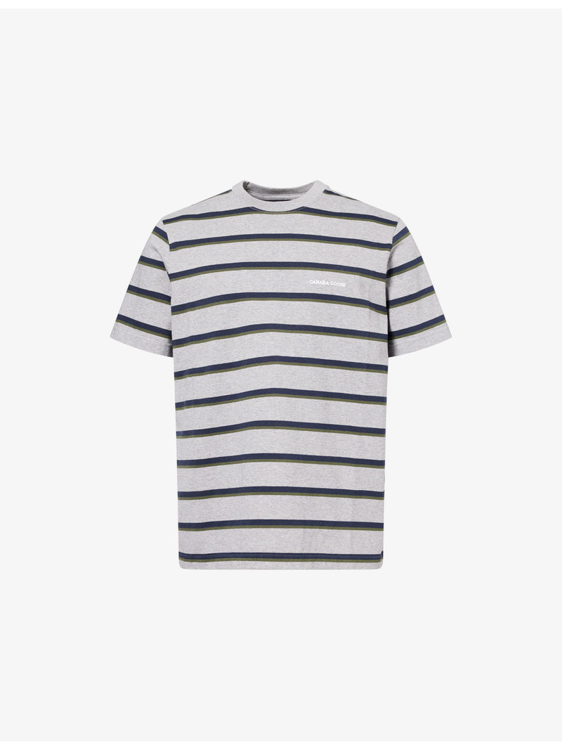 Vantage Striped Cotton T-Shirt 1