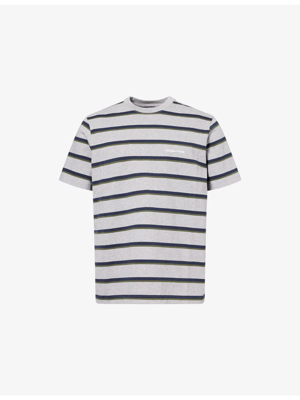 Vantage Striped Cotton T-Shirt - 1