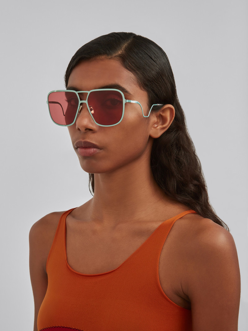 Marni HA LONG BAY METAL SUNGLASSES outlook