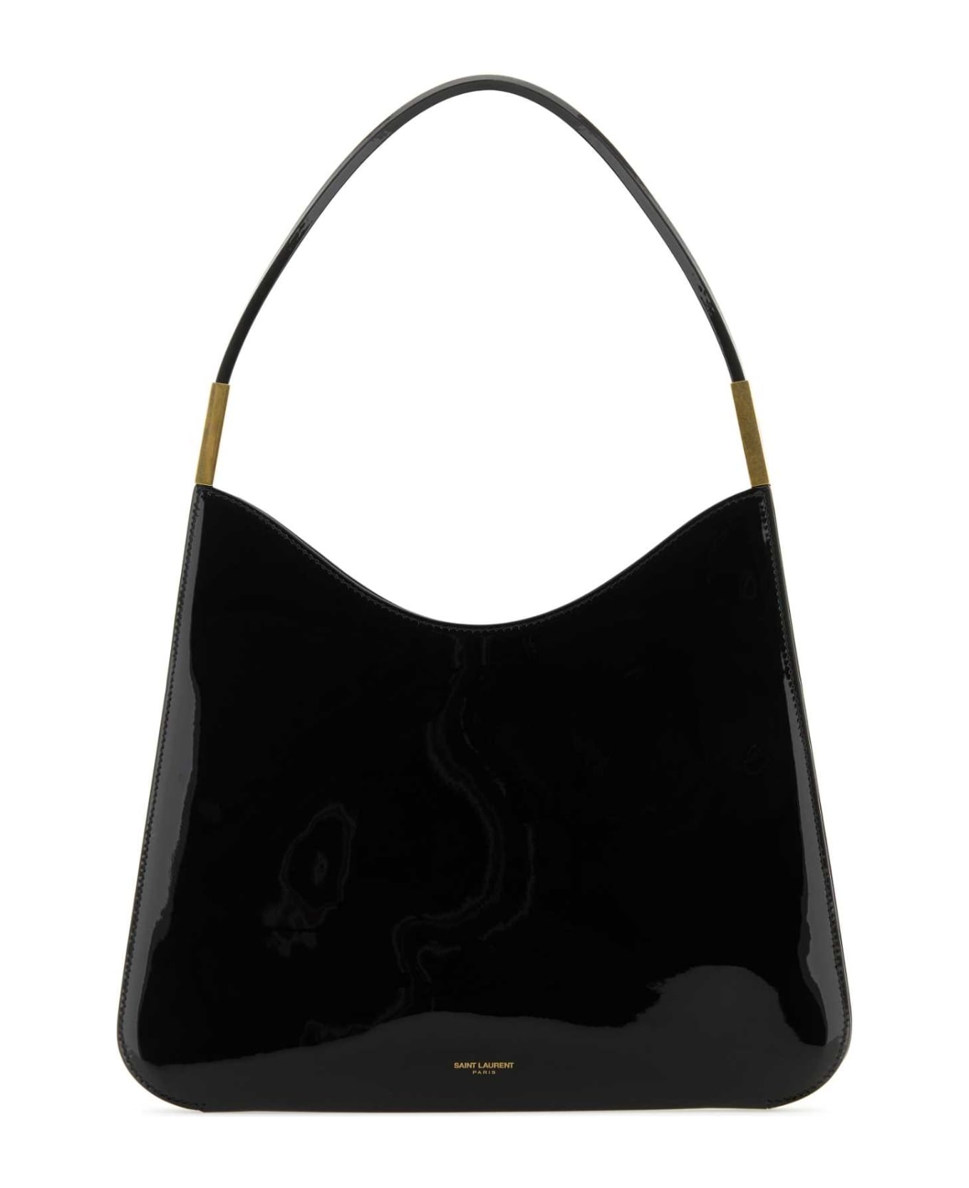 Black Leather Bo Sadie Shoulder Bag - 1