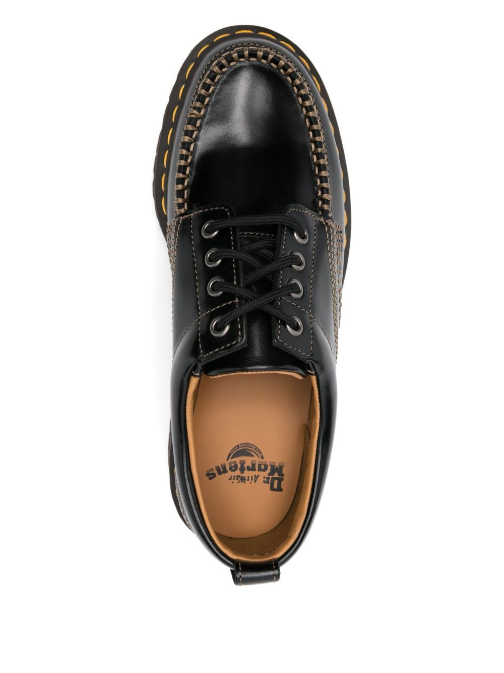 leather derby shoes - 4