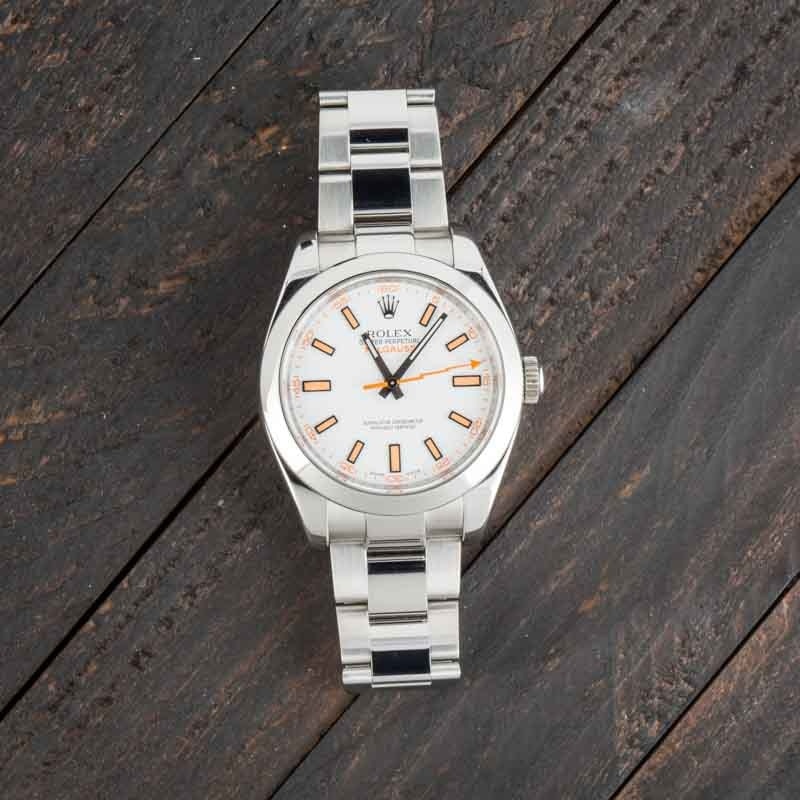 Rolex Milgauss 116400 White Dial - 6