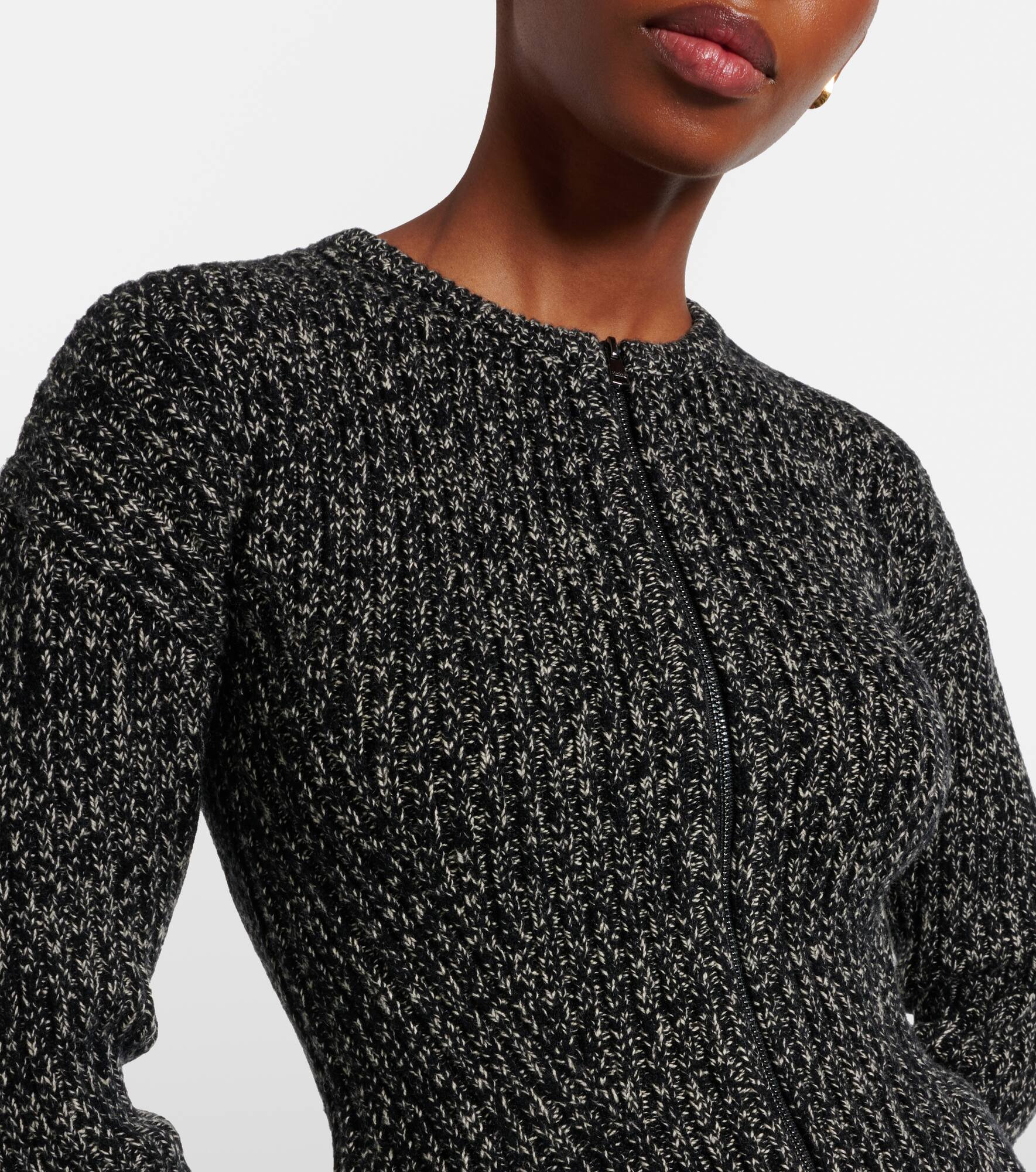 Kim wool and cashmere-blend cardigan - 4