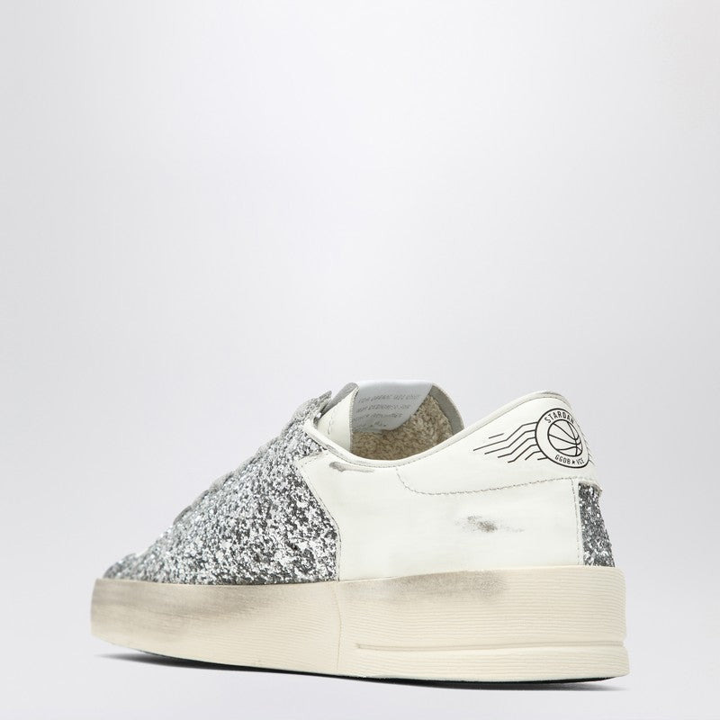 Golden Goose Stardan White/Glitter Silver Sneaker Women - 2