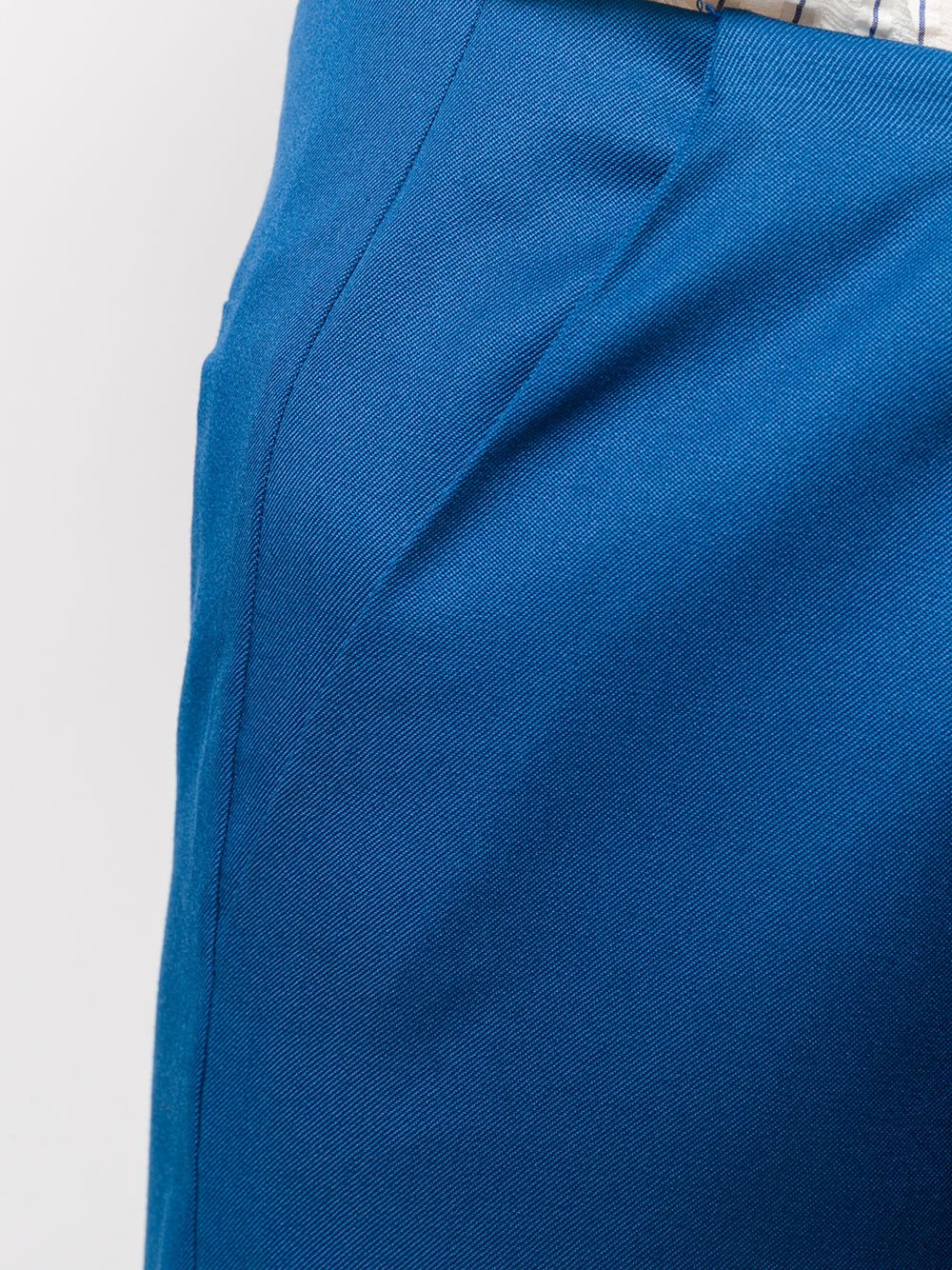 wide leg tailored trousers - 5