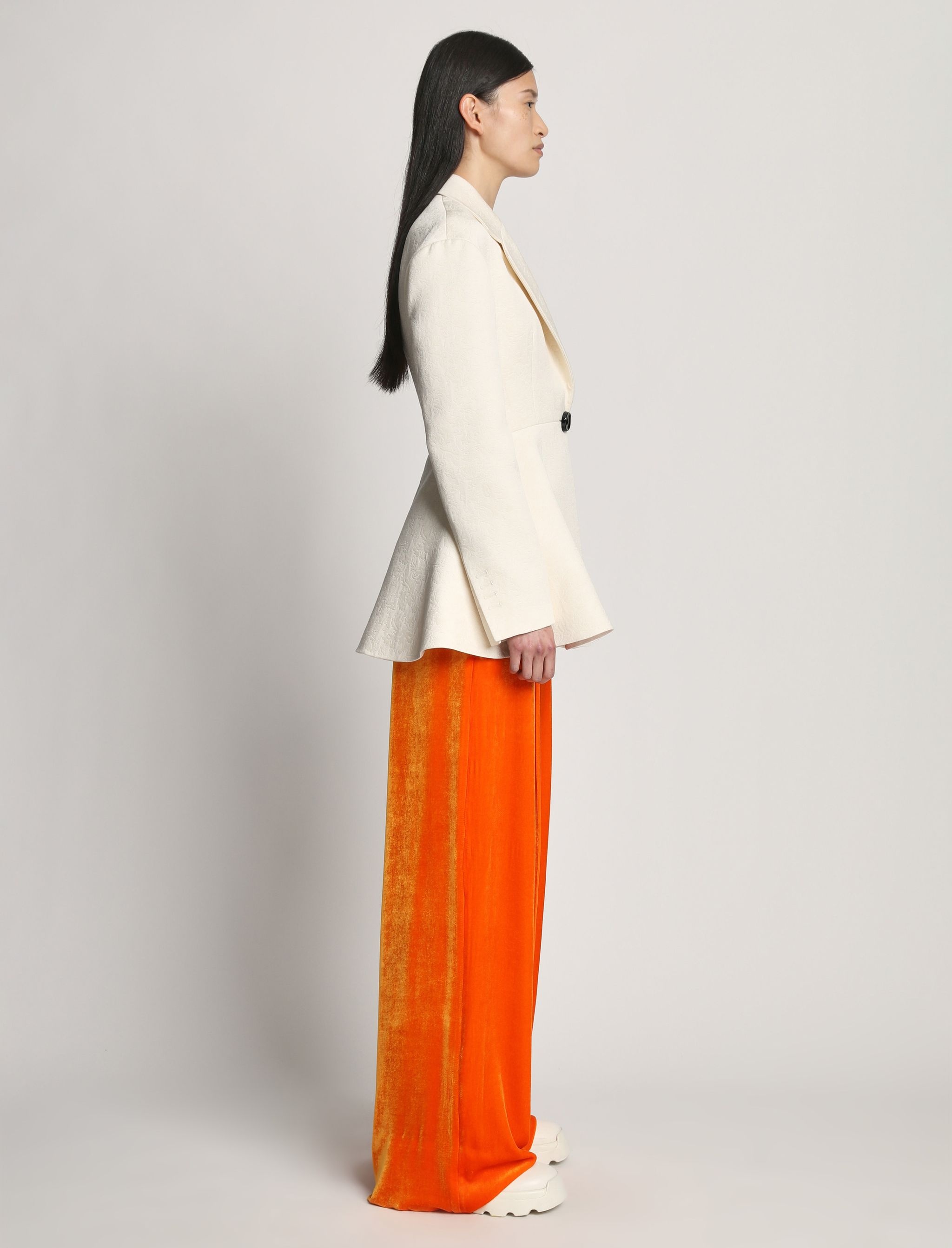 Cotton Wool Jacquard Blazer - 4