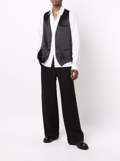 Ann Demeulemeester tailored button-up shirt outlook