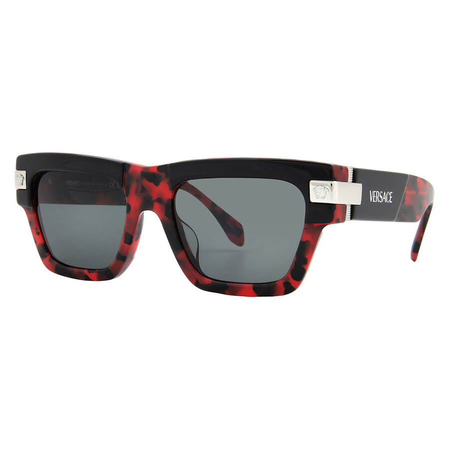 Versace Dark Grey Square Men's Sunglasses VE4464F 545787 55 - 2
