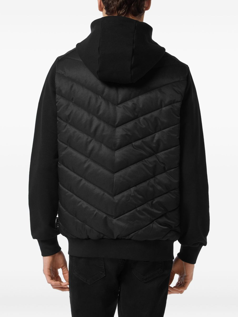 quilted hooded jacket - 4