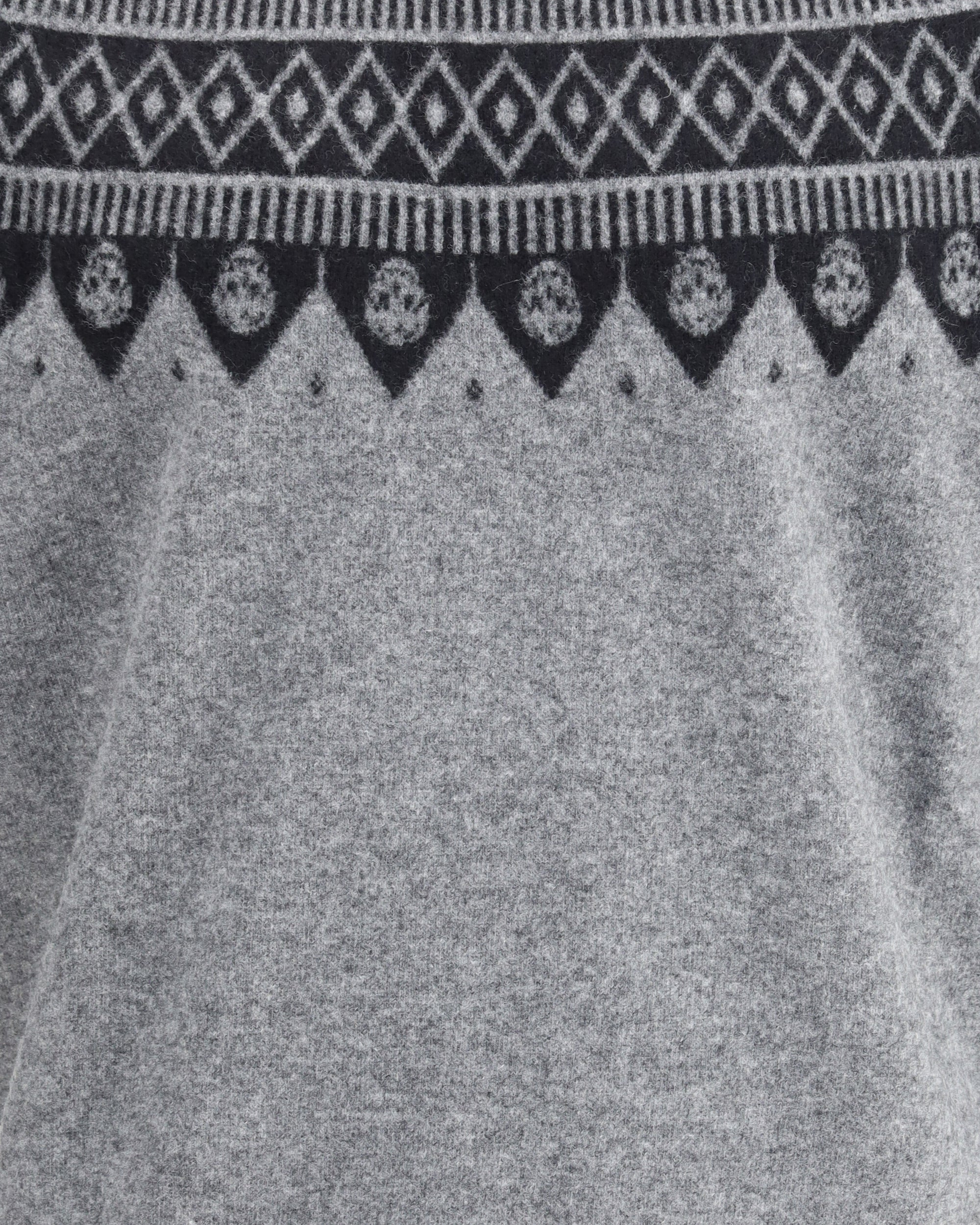 Jacquard pattern with skulls Sweater - 3