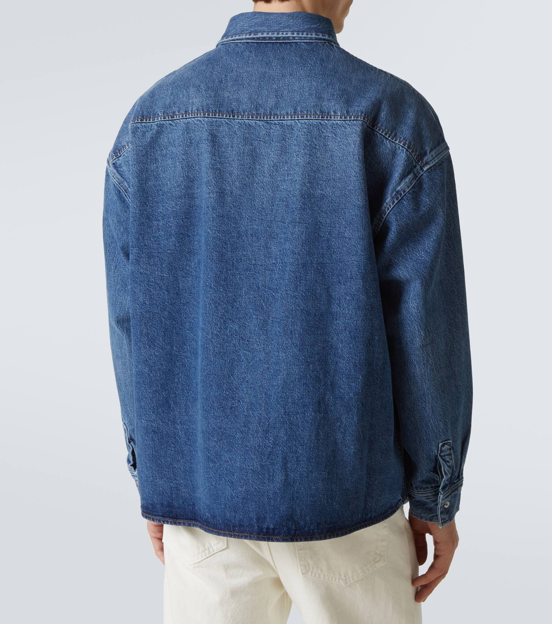 Denim overshirt - 4
