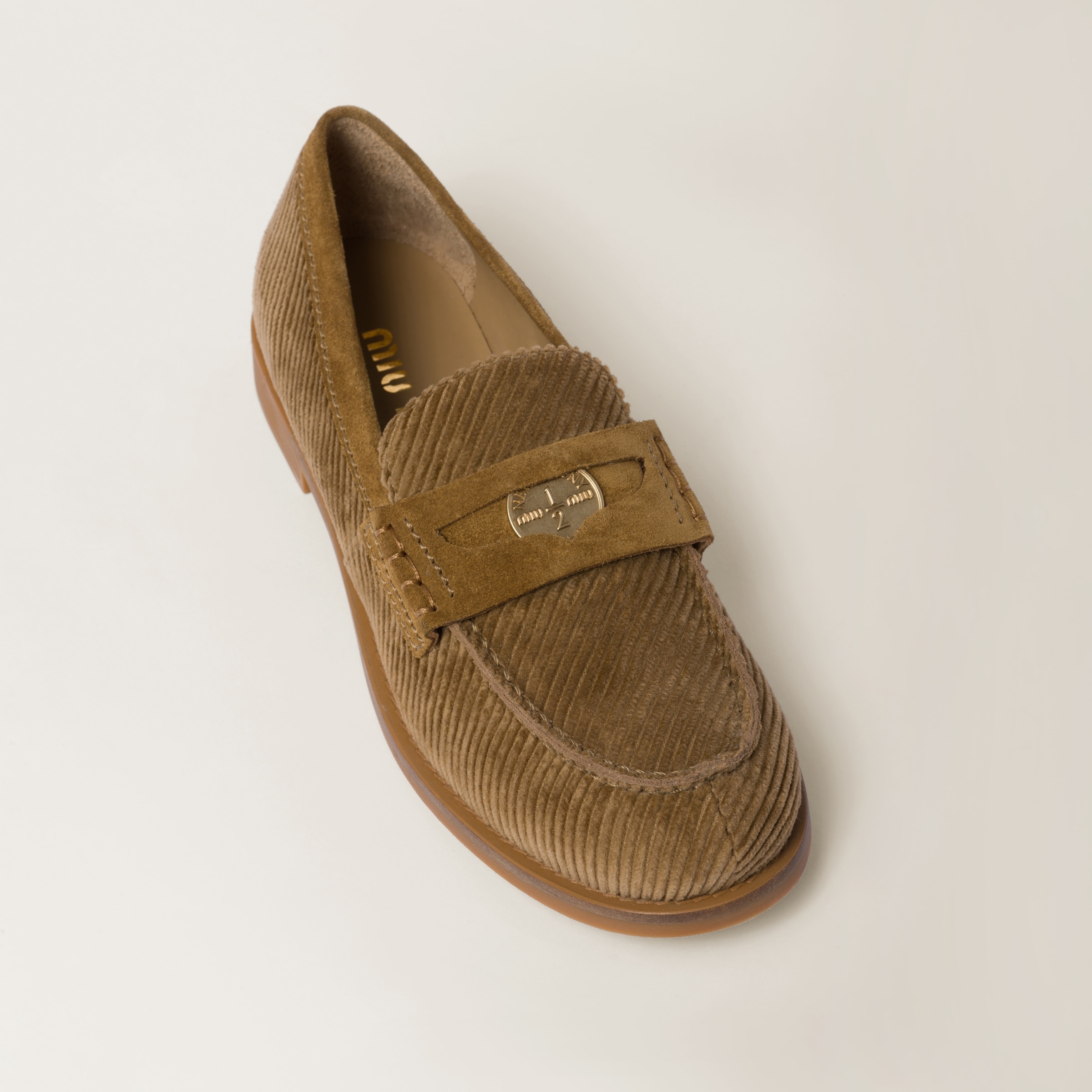 Corduroy loafers - 4