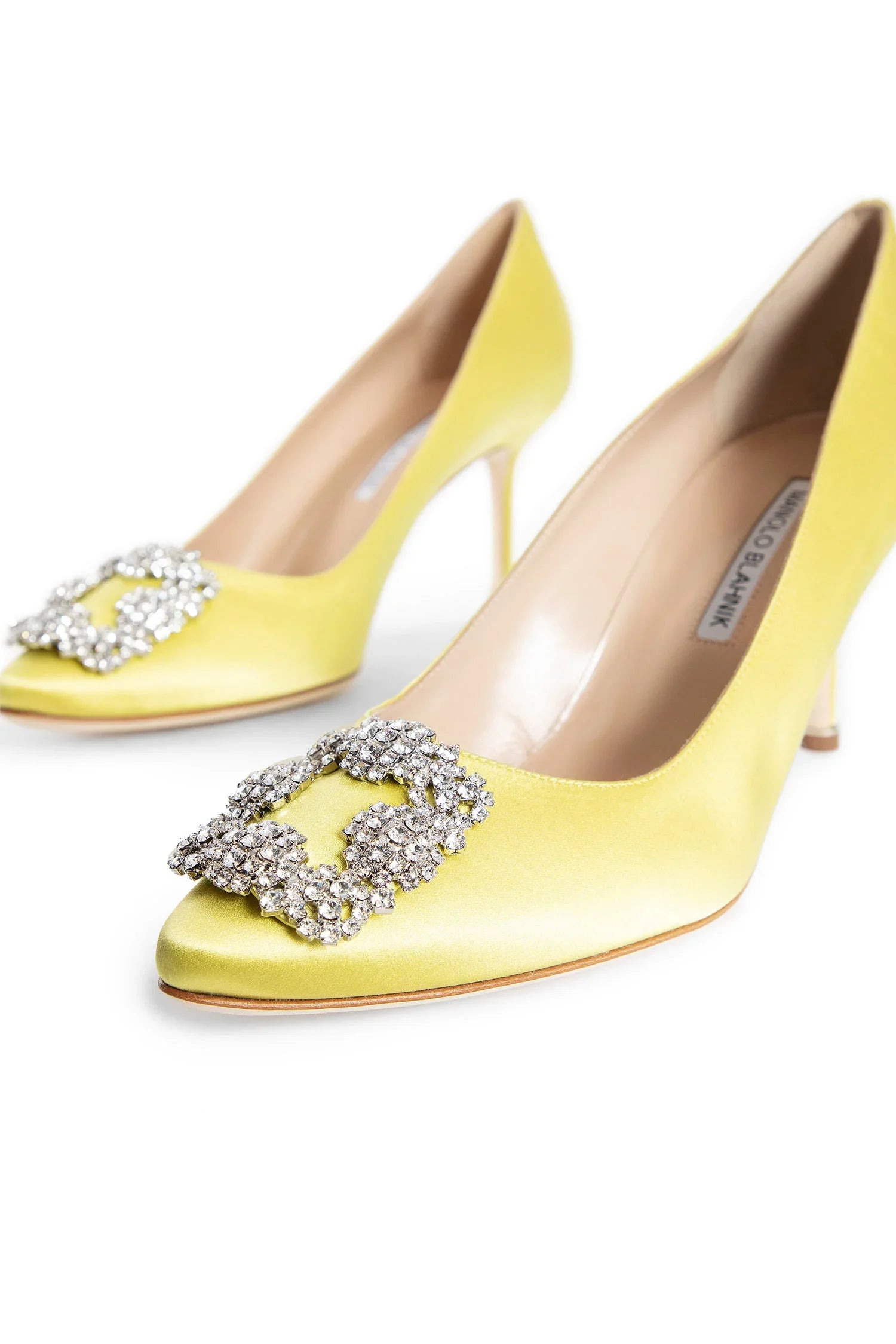 Hangisi-Satin-Jewel-Buckle-Pumps - 6