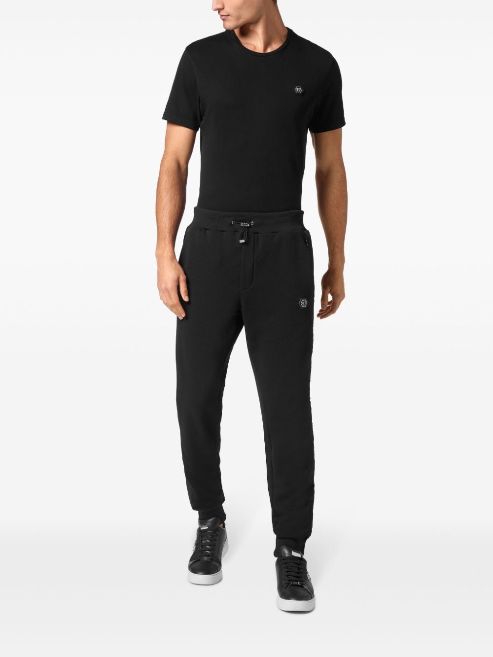 logo-patch joggers - 2