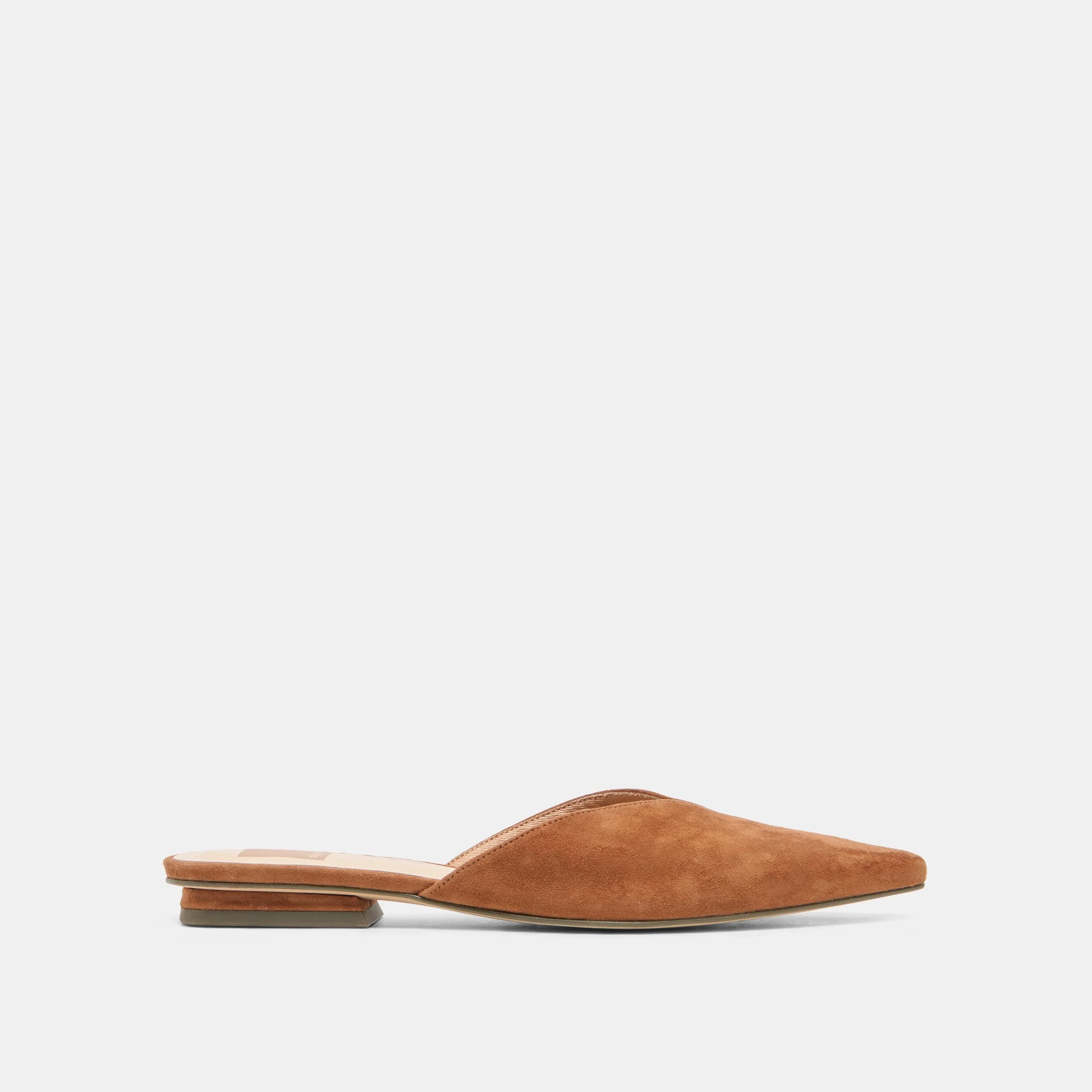 ELM FLATS BROWN SUEDE - 1