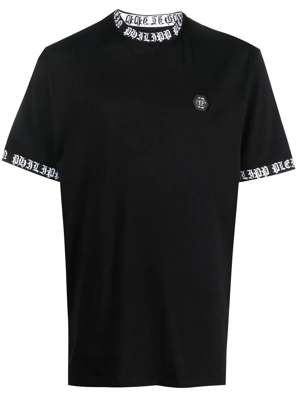 logo-patch short-sleeve T-shirt - 1