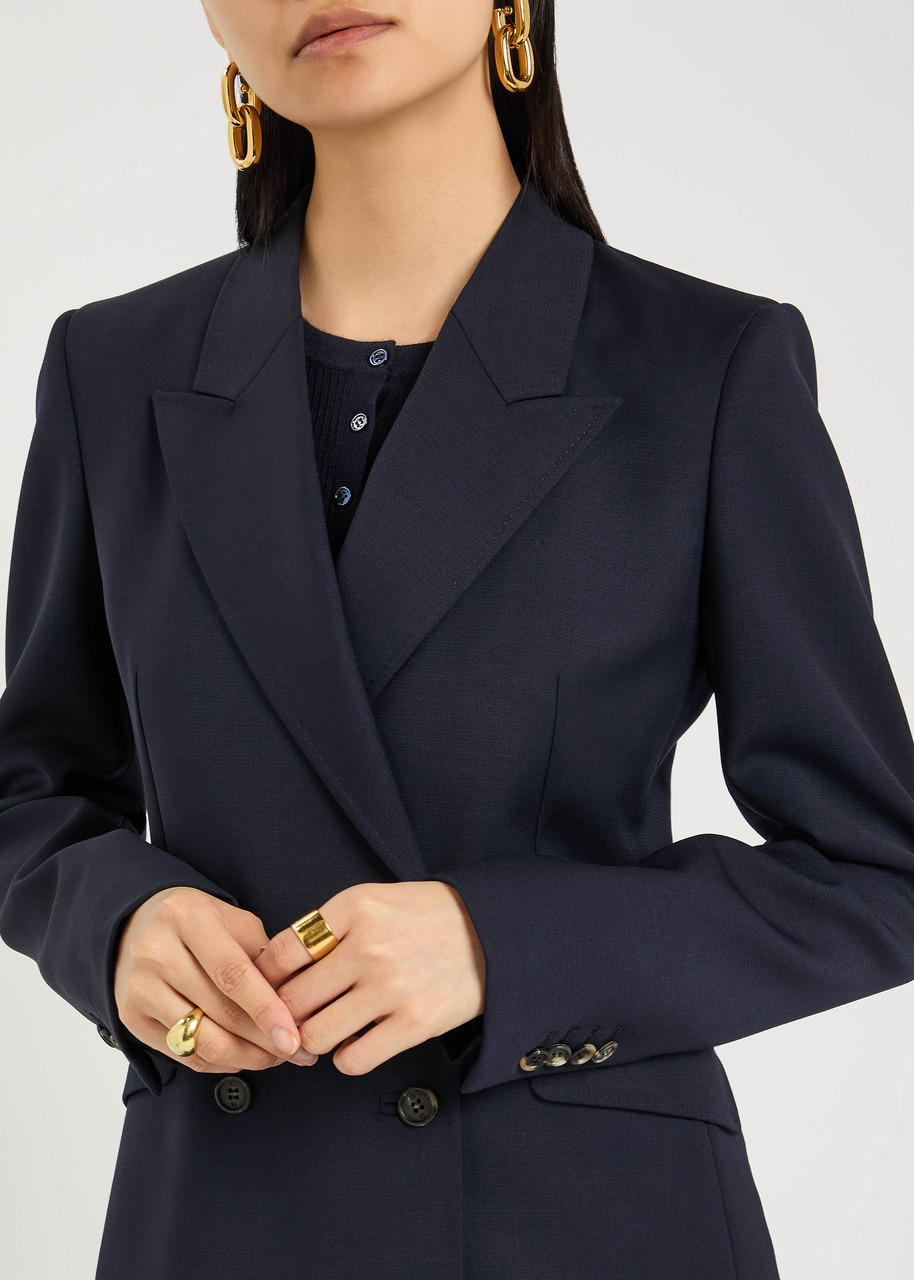 Gabriela Hearst Stephanie Double-breasted Wool Blazer - 5