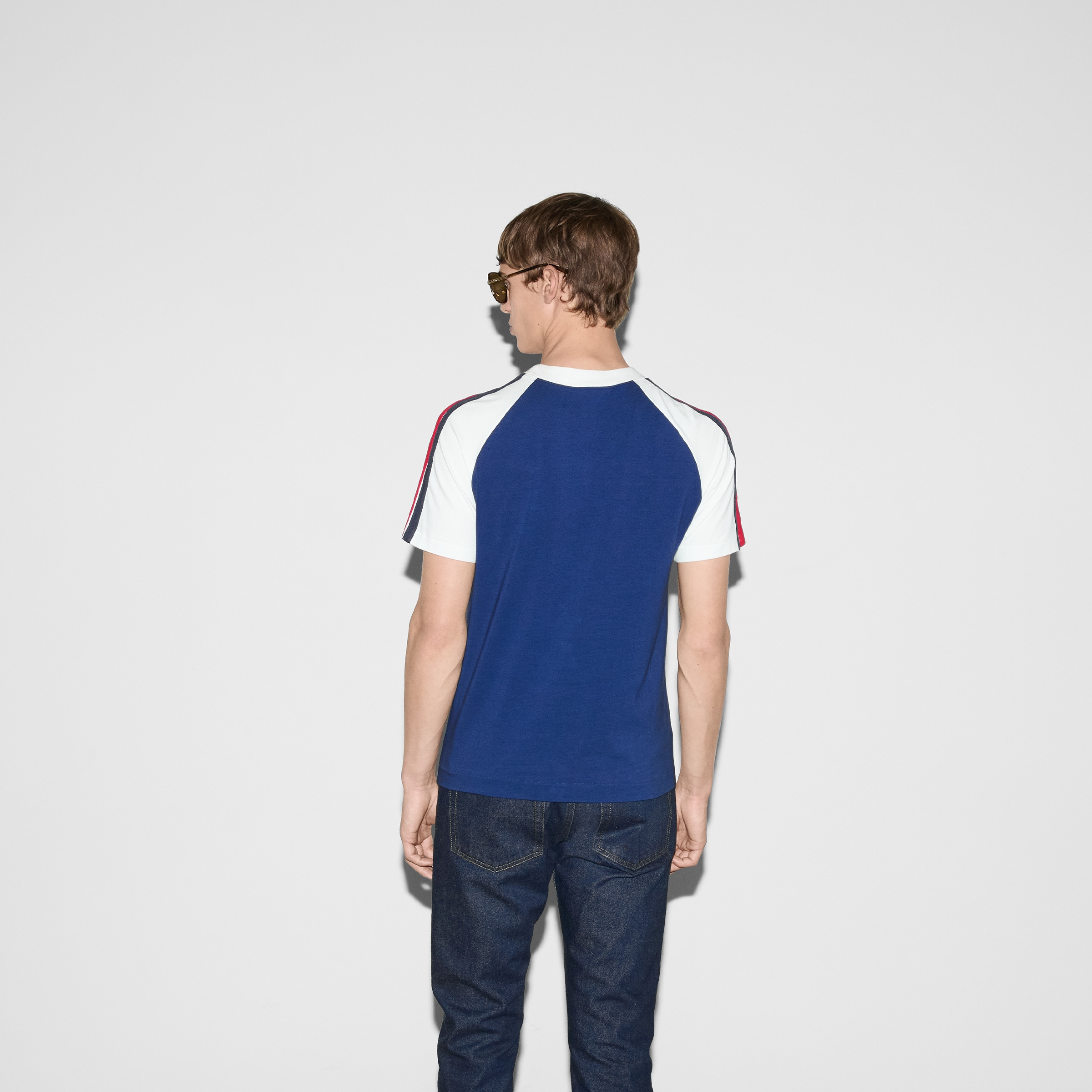 Cotton jersey T-shirt with patch - 4