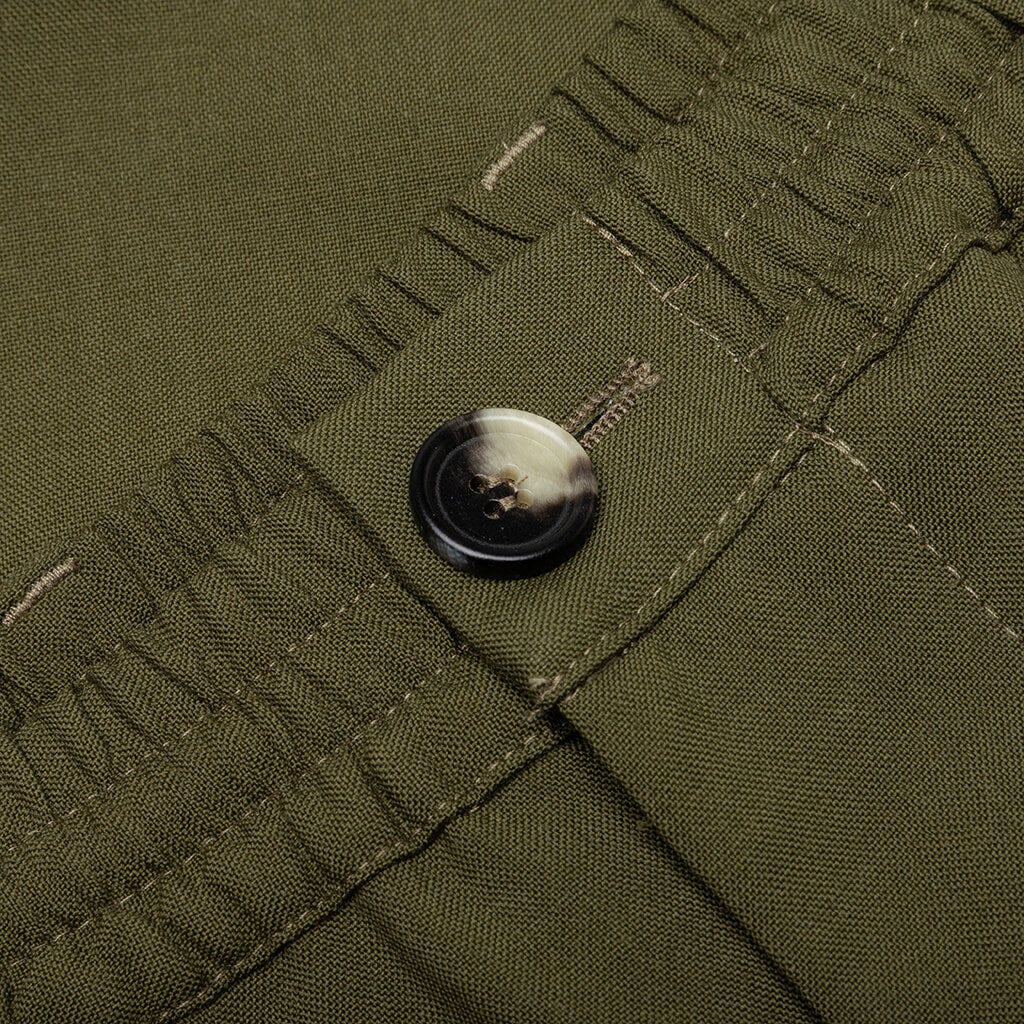 MARNI CROPPED PANTS - DUSTY OLIVE - 3