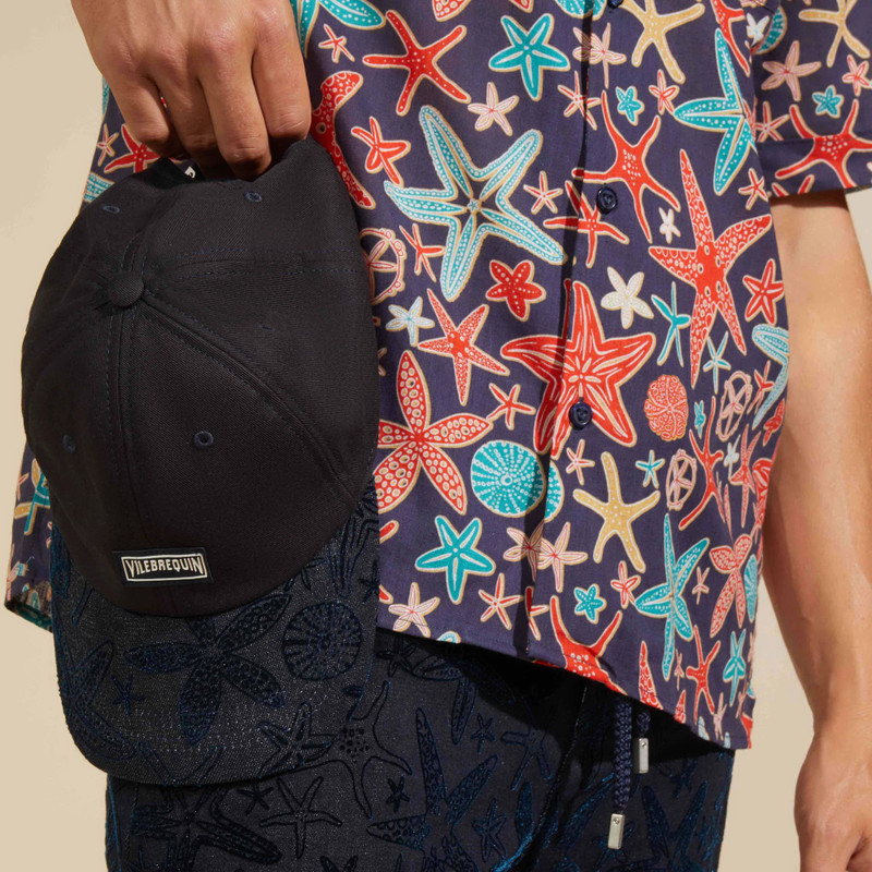 Men Printed Cap Starlettes Bicolores 4