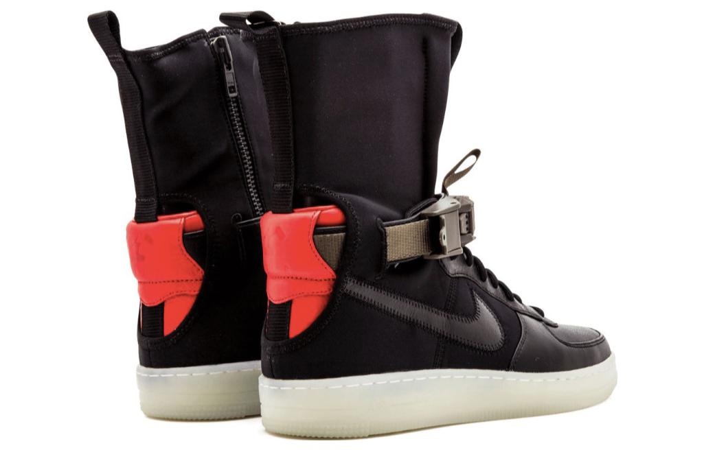 Acronym x NikeLab Air Force Downtown 1 Hi SP 'Black Crimson' 649941-006 - 3