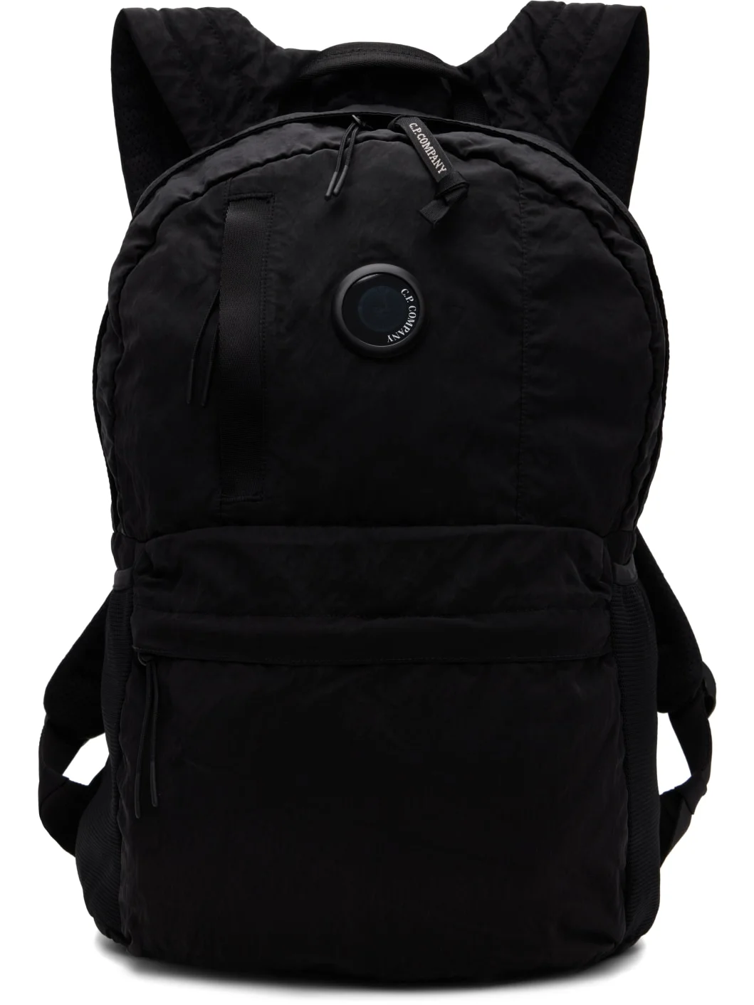 Black Nylon B Backpack - 1