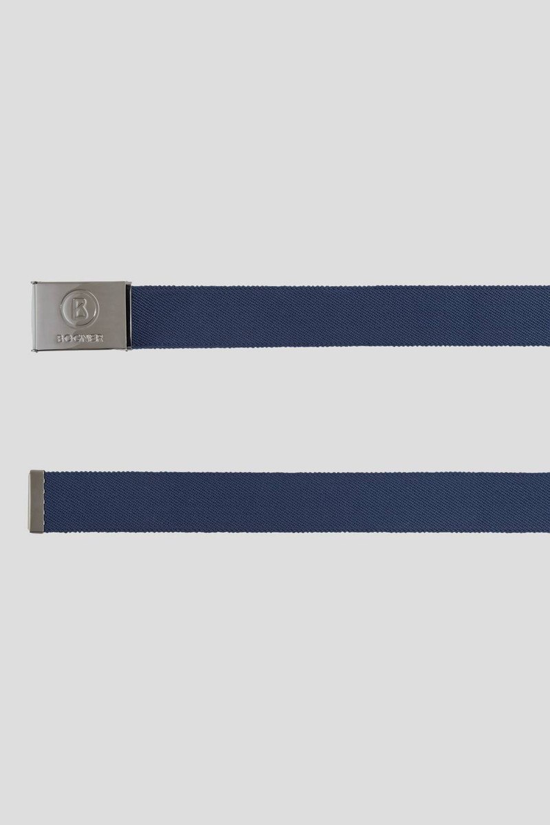 BOGNER GINO BELT IN DARK BLUE outlook