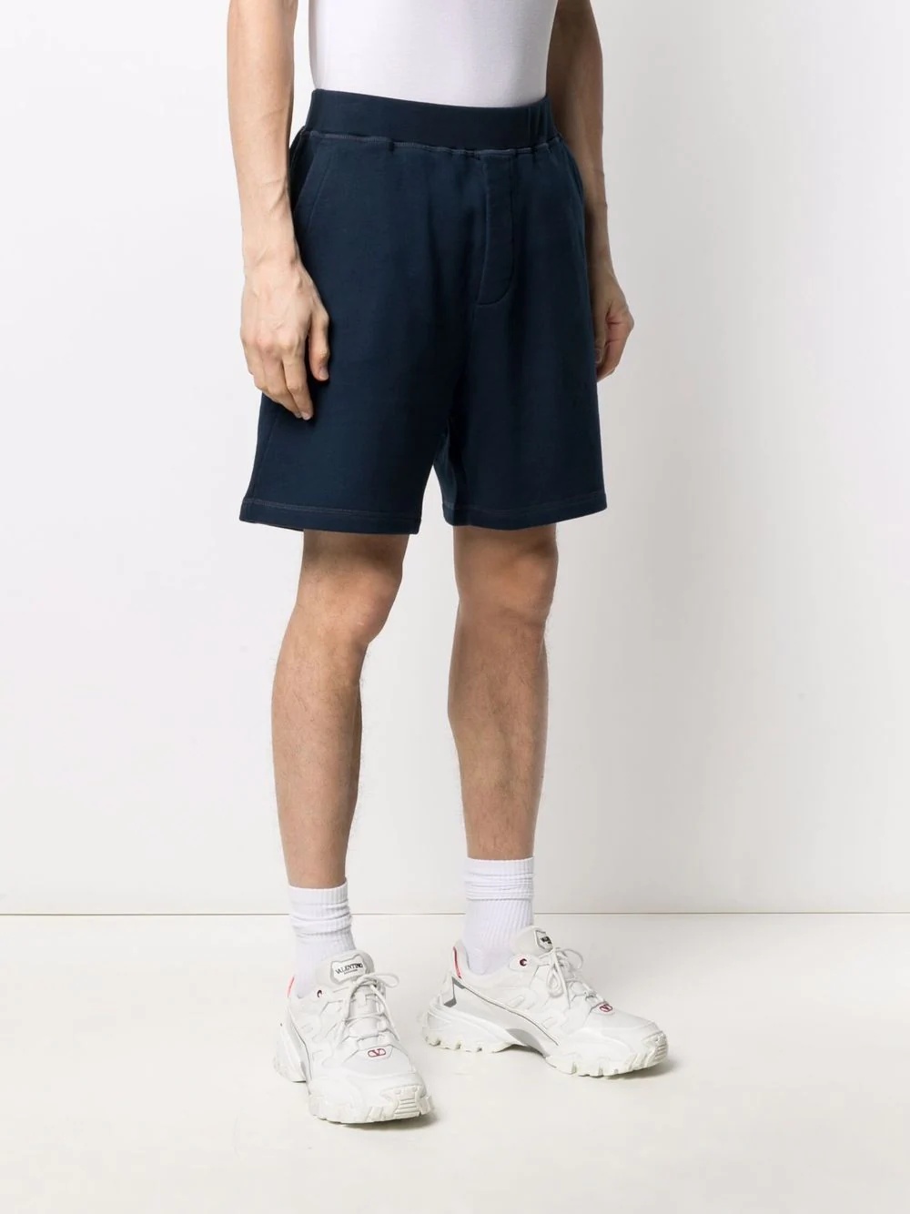 Icon knee-length track shorts - 3