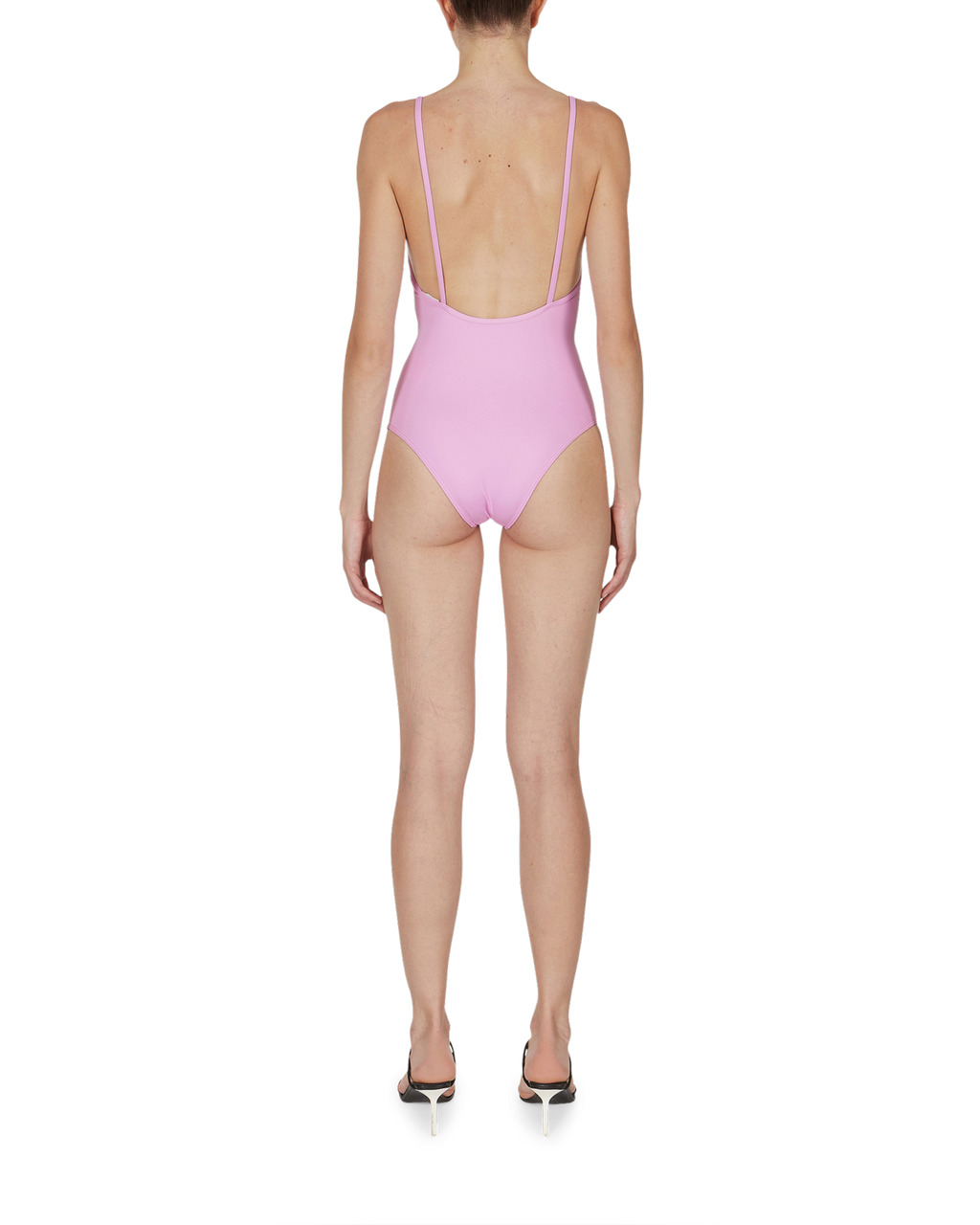 LOGO BUCKLE BATHING SUIT - 5