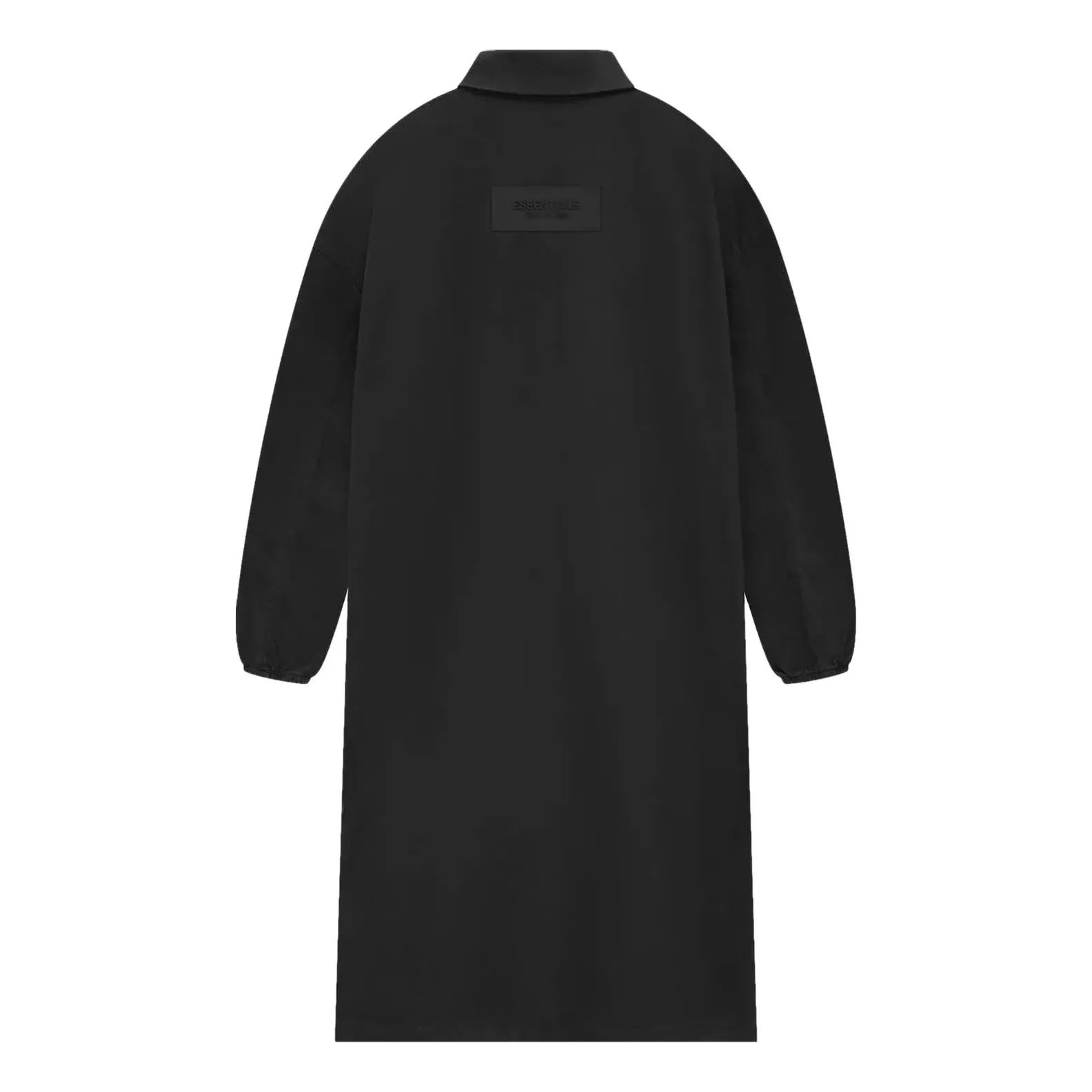 Fear of God Essentials SS24 Denim Car Coat 'Jet Black' 202SP244571F - 2