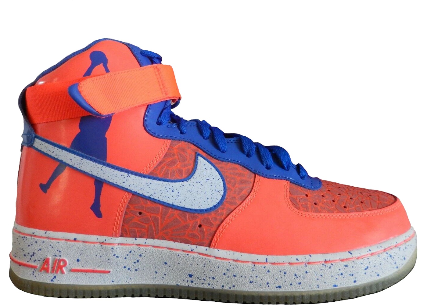 Nike Nike Air Force 1 High Rasheed Total Crimson | REVERSIBLE