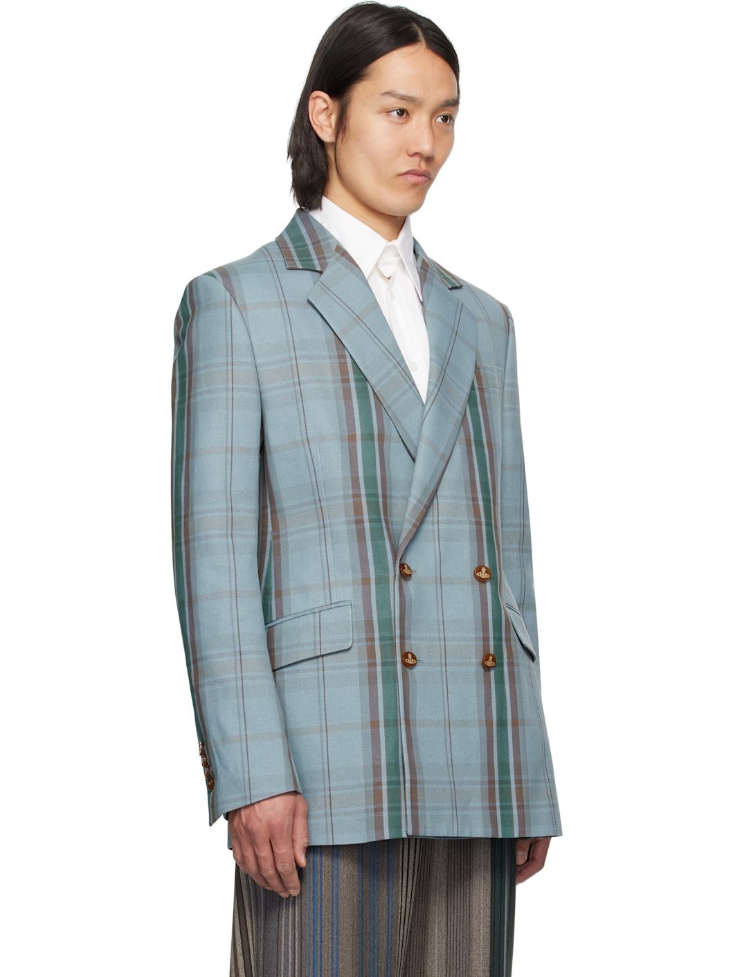 Blue Loose DB Blazer - 2
