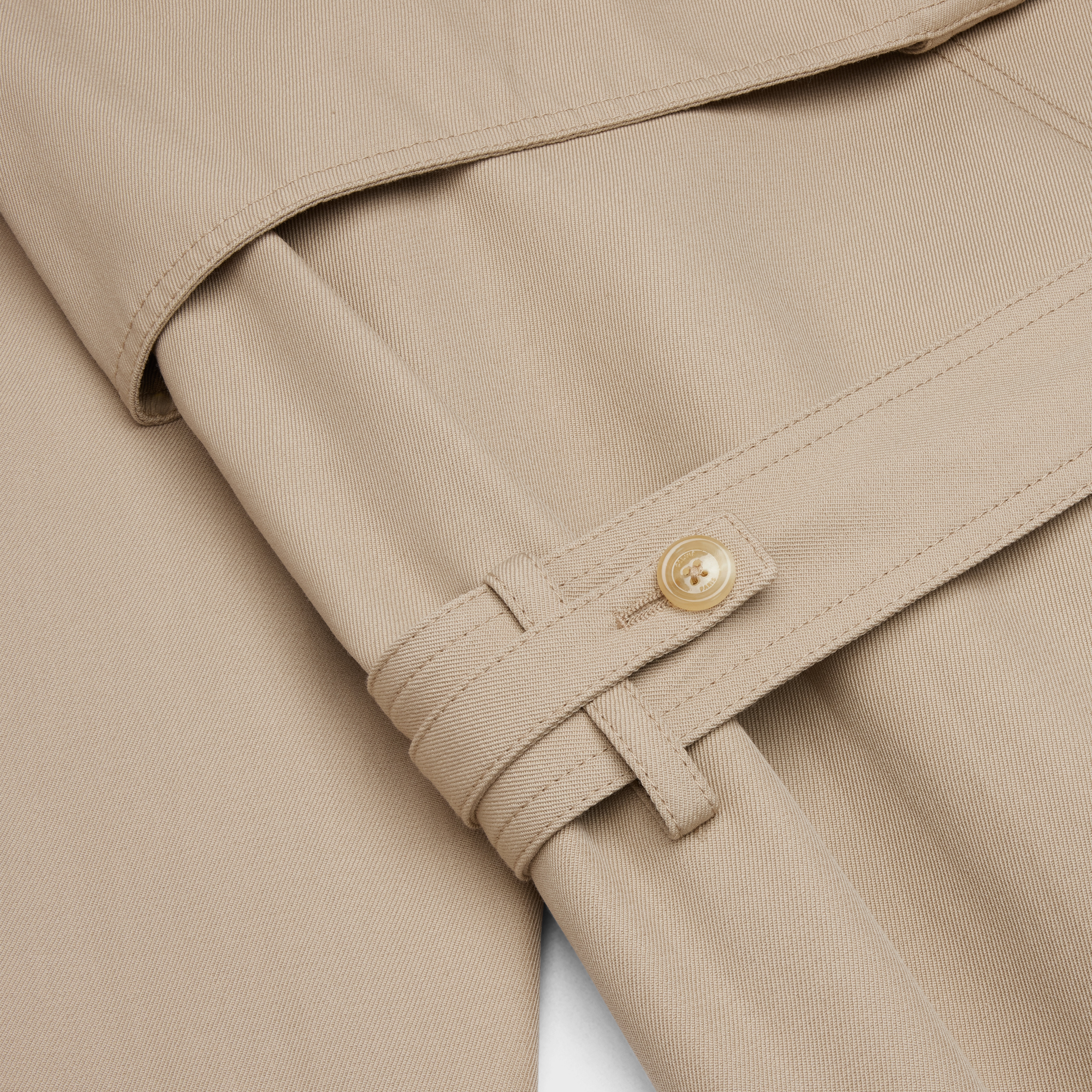 Tomboy trench coat in cotton gabardine - 4
