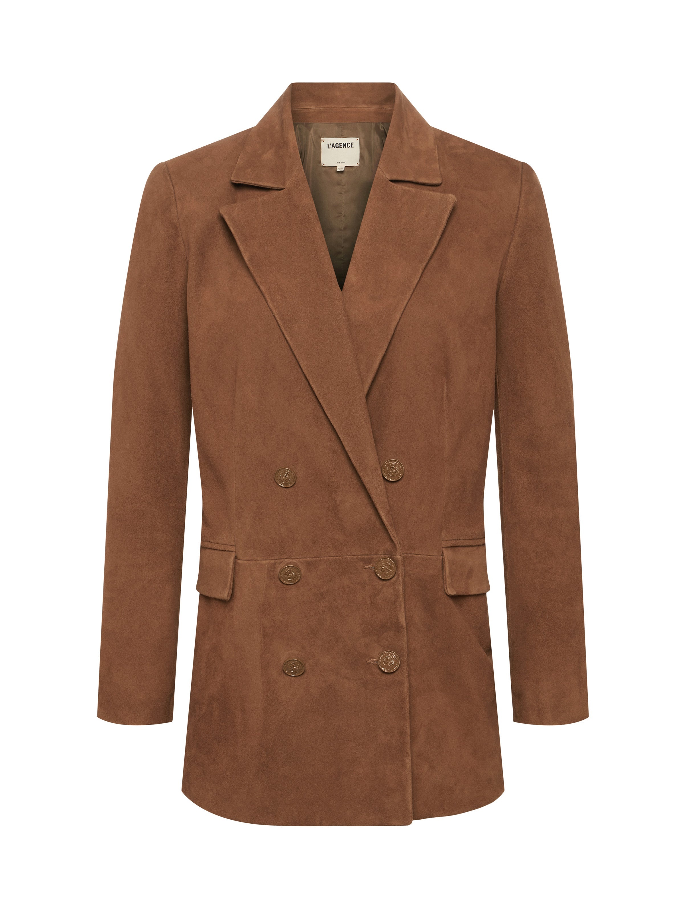 Aimee Suede Blazer - 1
