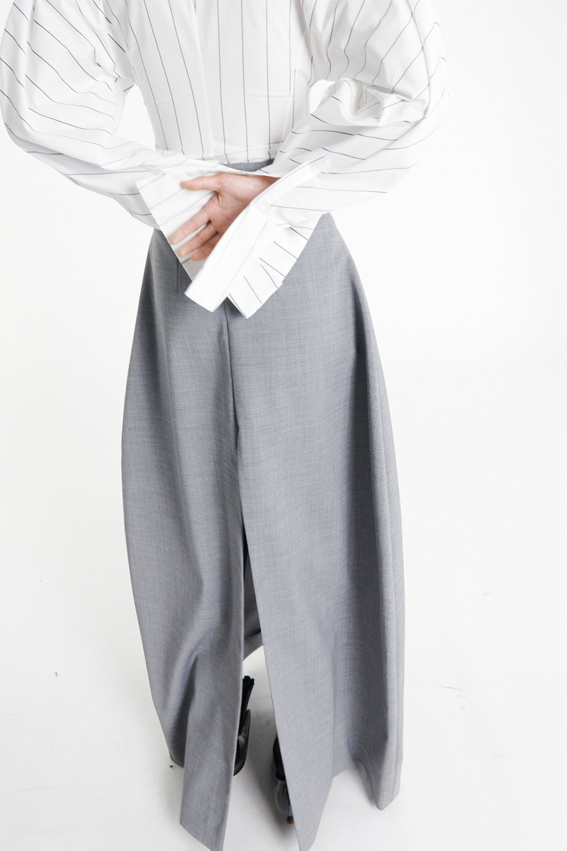 PANT SKIRT GREY MELANGE 5