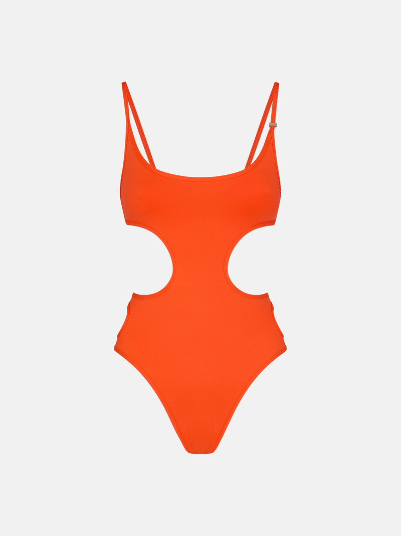 THE ATTICO ORANGE ONE PIECE outlook