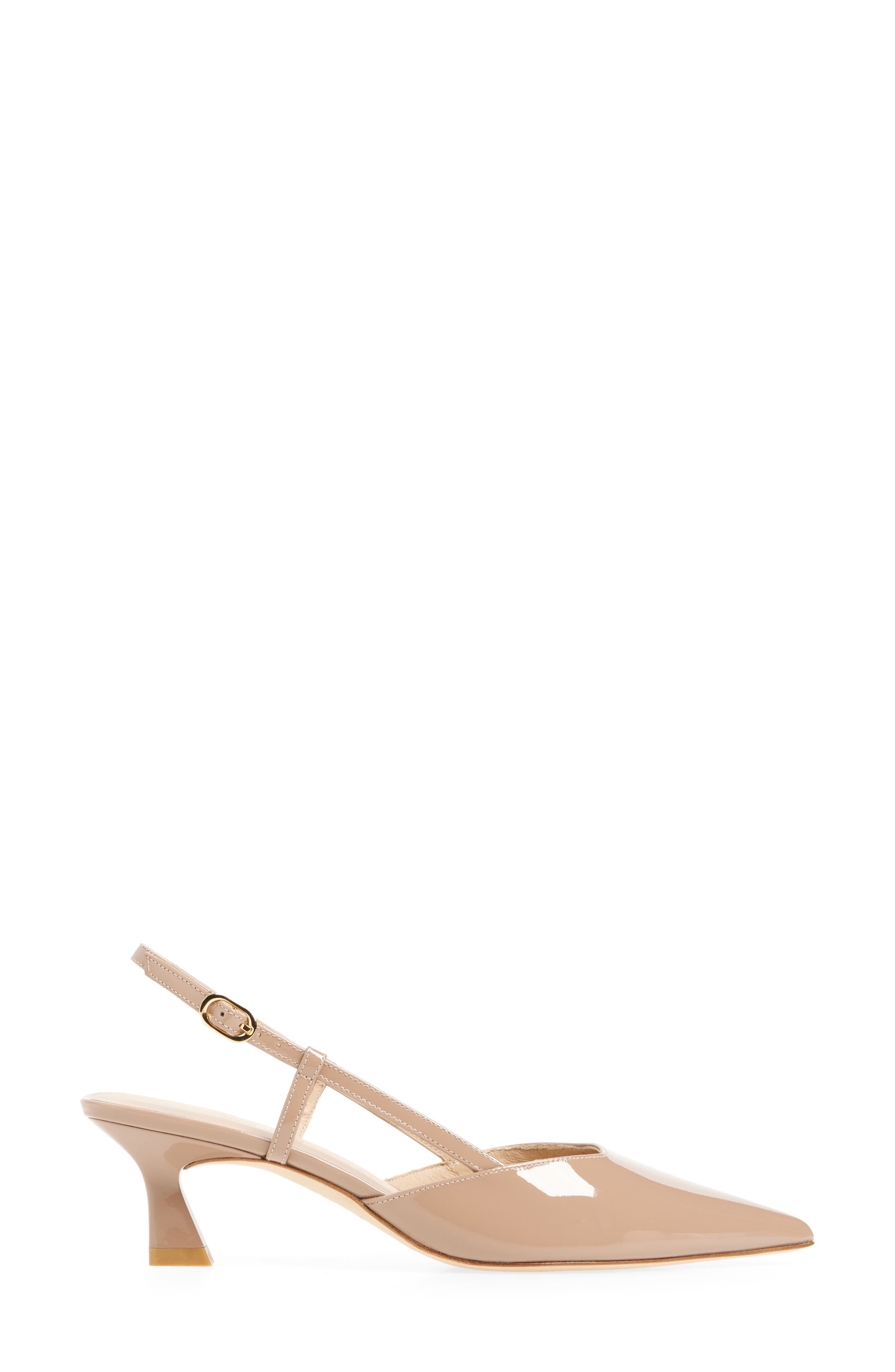 Stuart Weitzman Vinnie 50 Slingback Pump in Fawn at Nordstrom - 3