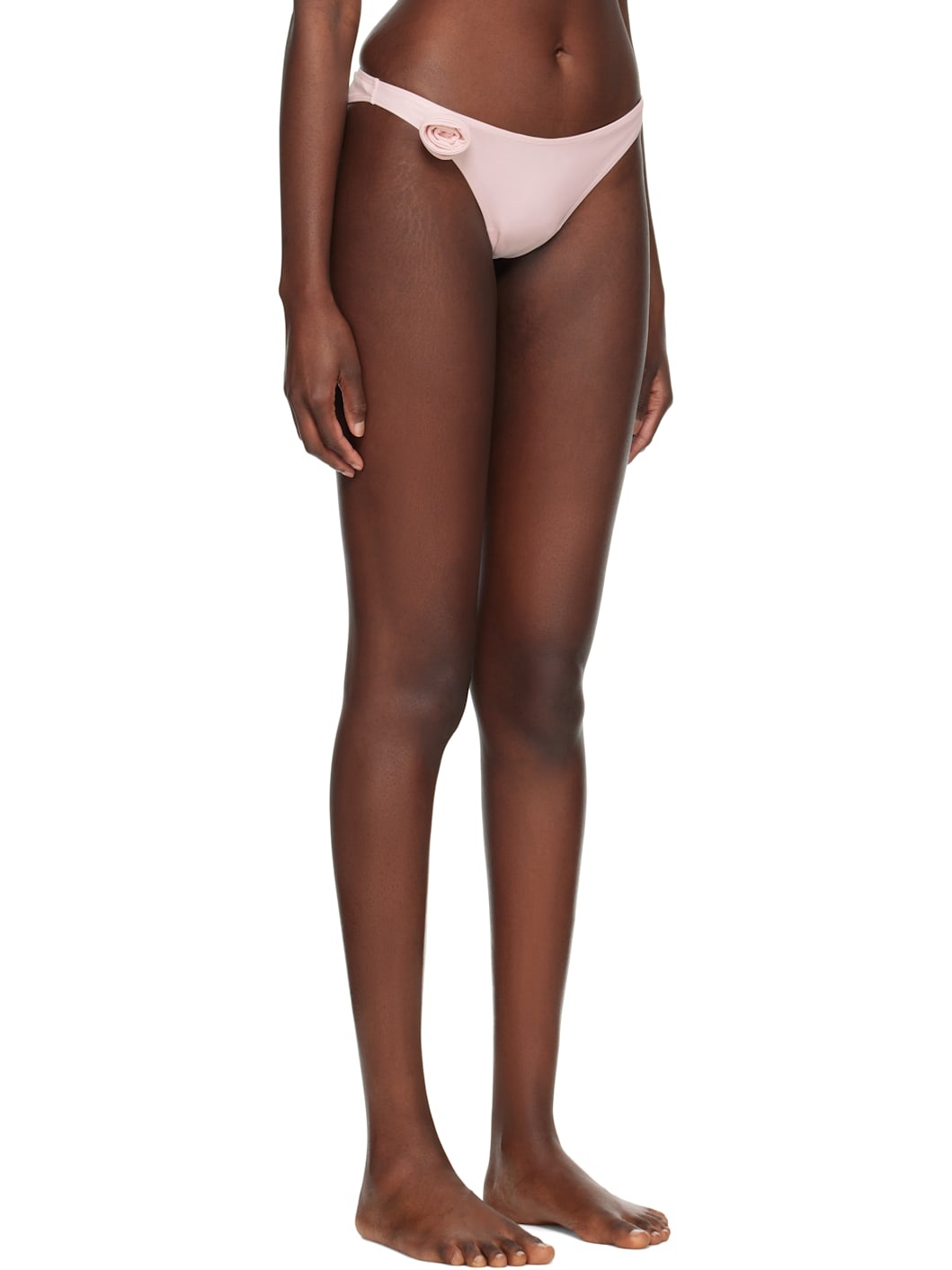 Pink Flower Bikini Bottom - 2