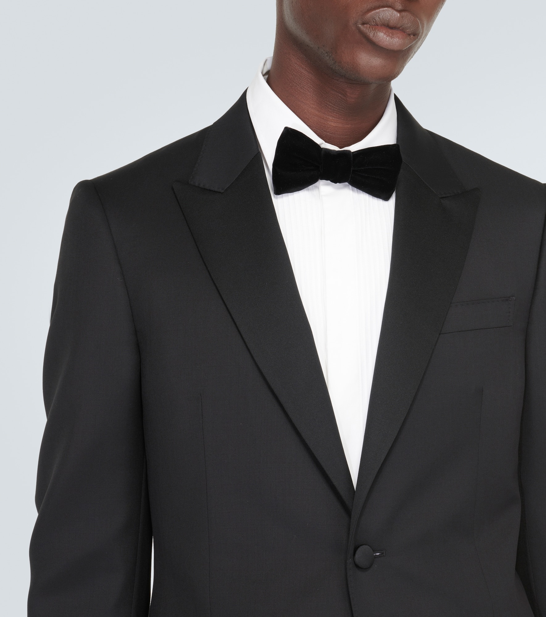 Single-breasted wool and mohair tuxedo - 7